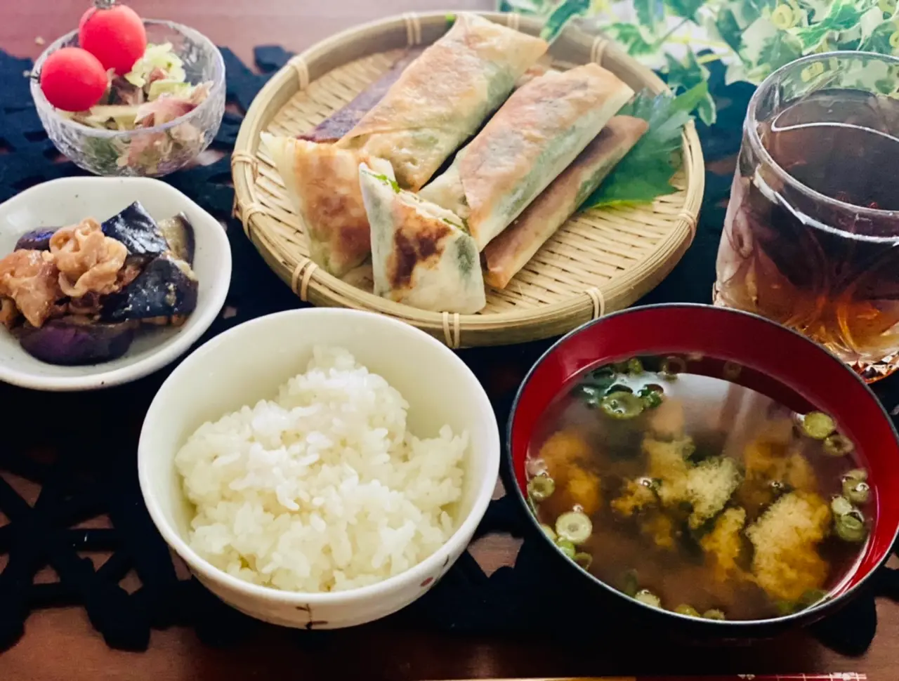 梅を使った晩ごはん