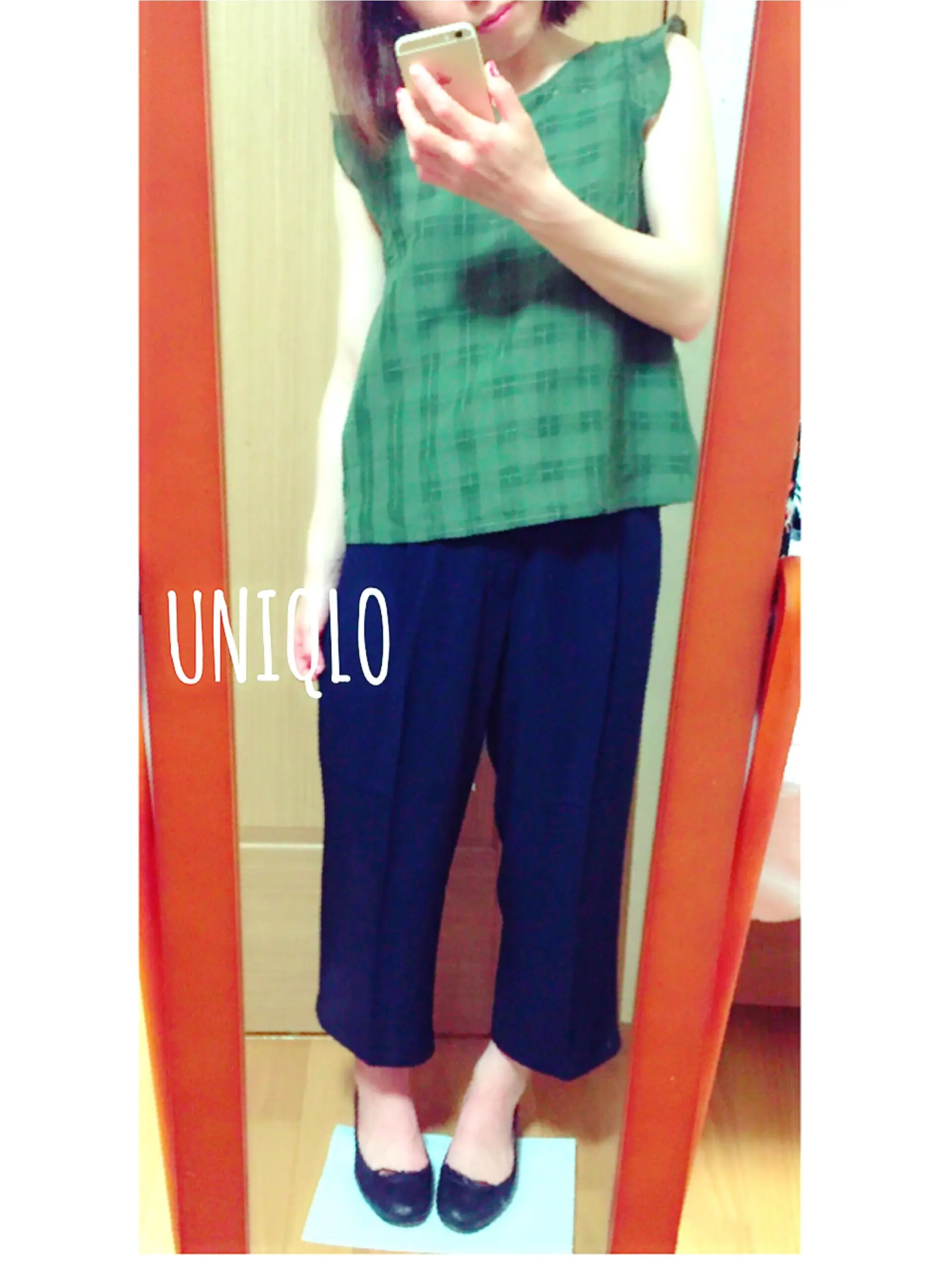 ★UNIQLOの人気ワイドパンツ★around27歳Sサイズ女子が初挑戦_2