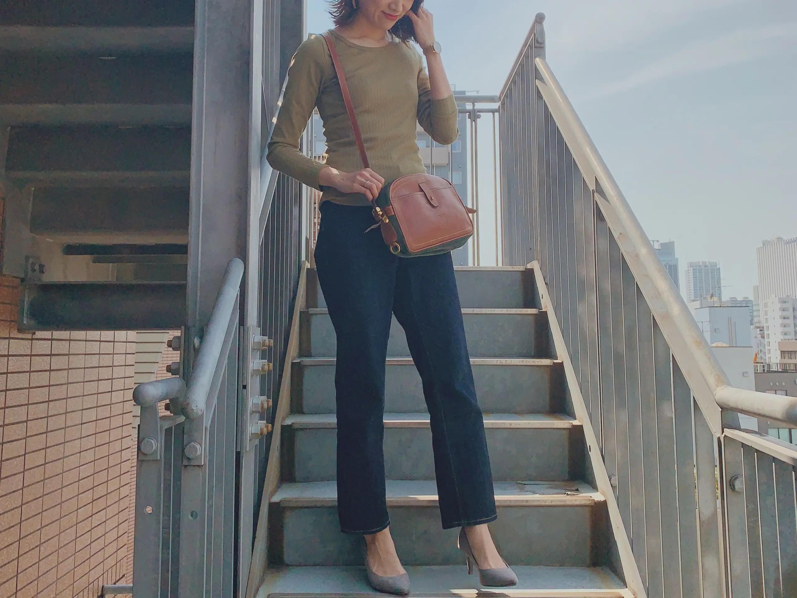 《まさかの¥500+税❤️》【UNIQLO】値下げアイテムで見つけた細見えトップス☻_4