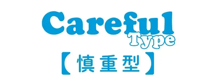 慎重型タイプ