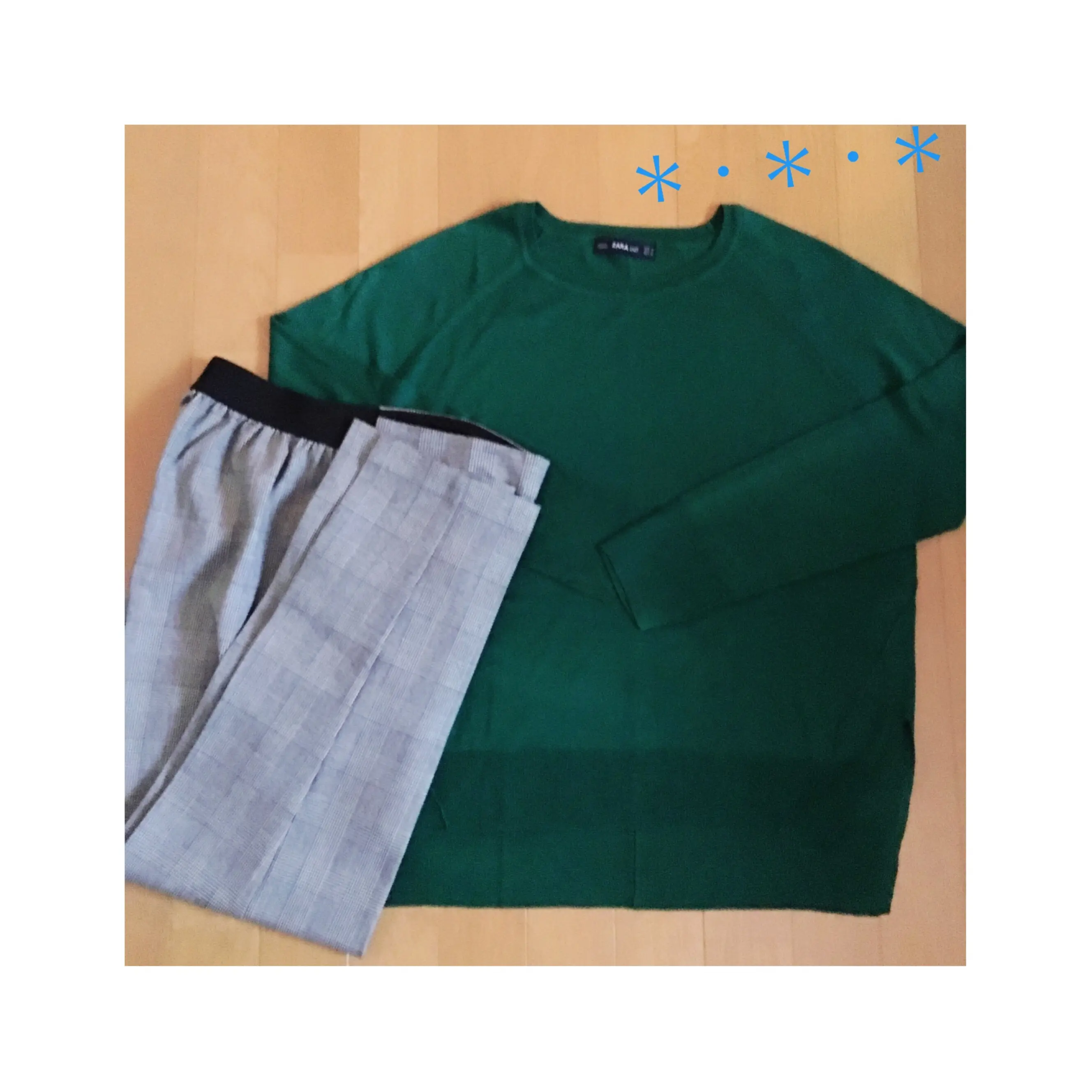 ダークカラーコーデが多めの秋冬、《ビビットカラーで一気に華やかに★》【ZARA】で見つけた¥1990ニットが優秀です❤️_3