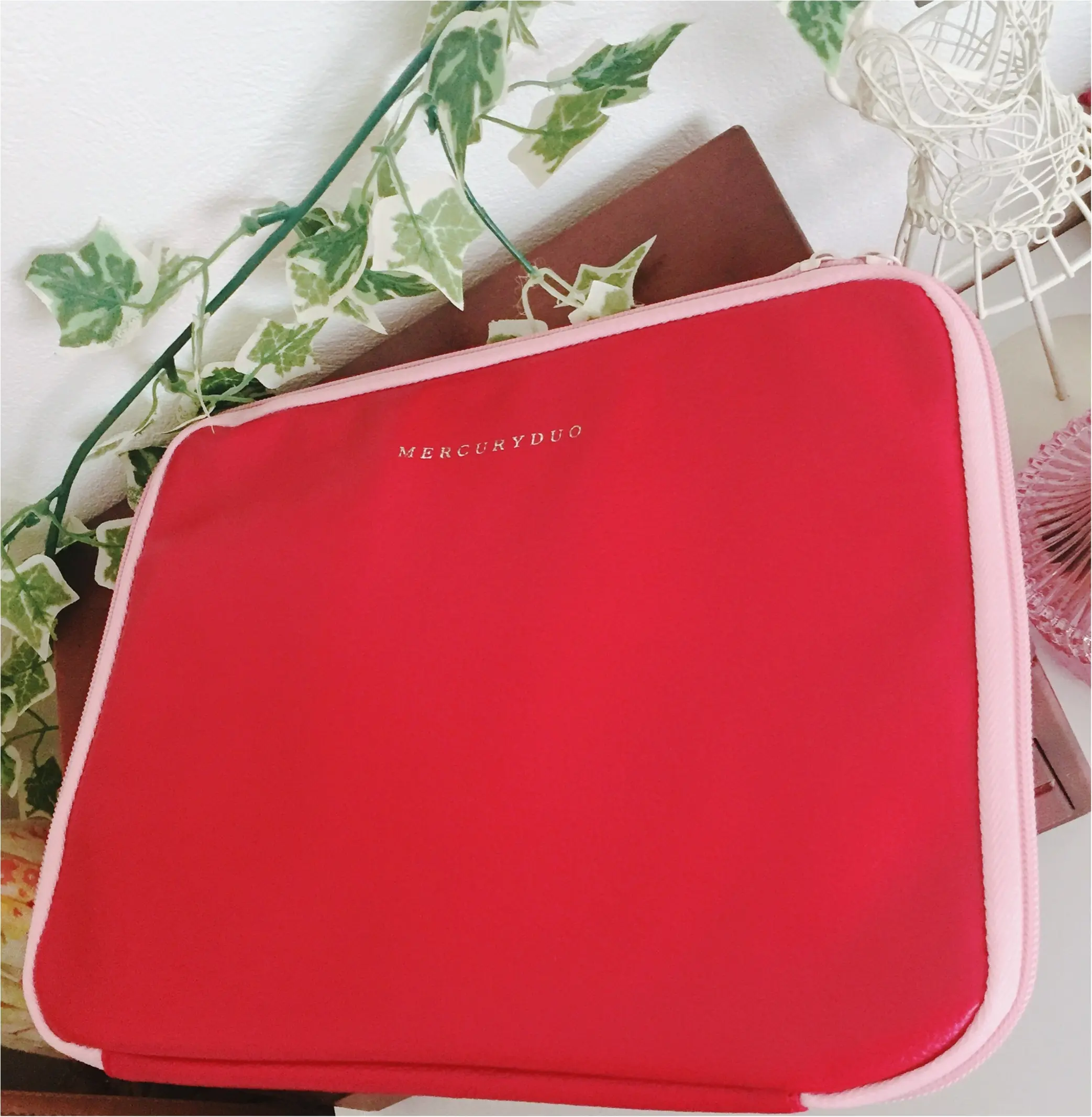 【MORE10月号付録をお試し♡】<MERCURYDUOのBIGクラッチケース>使用感とコーディネートをレポート♪_1