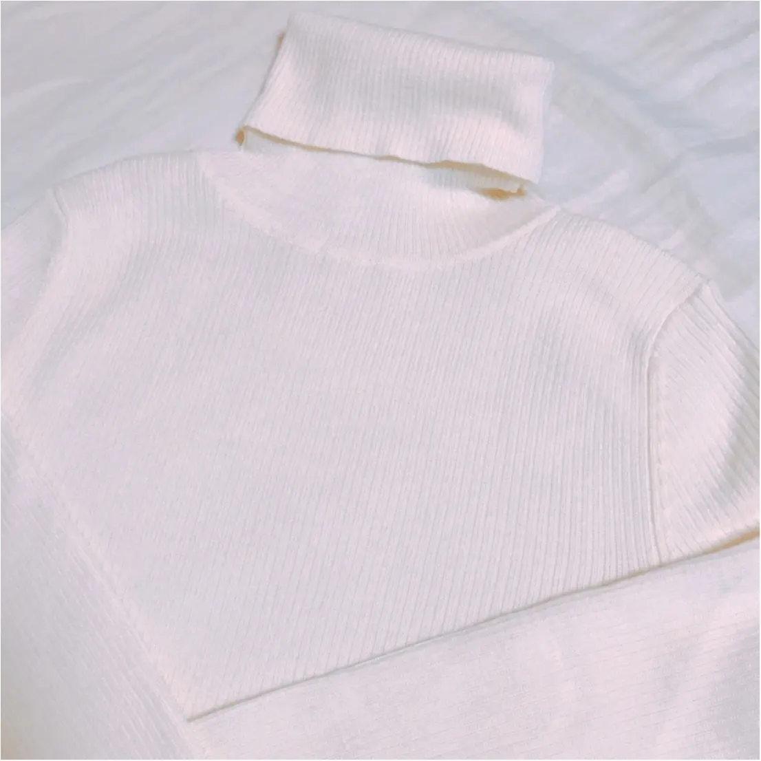 【11/22までお買得♡】ユニクロの《リブタートルネックセーター》が進化したっ!_1