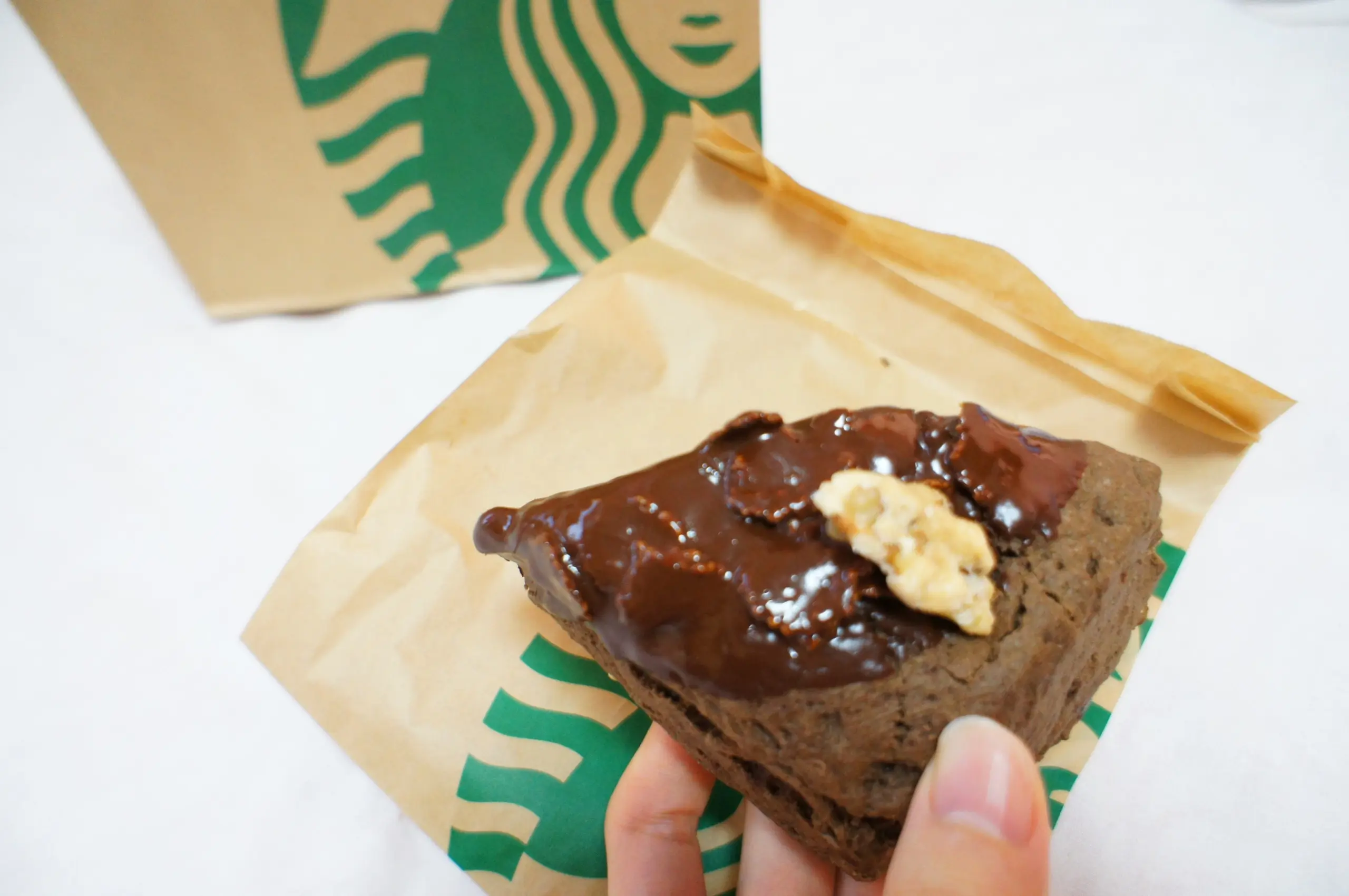 《地域限定フード❤️BARISTA'S SCONE》【スタバ】アメリカンスコーン クランチーチョコレートを食べてきました☻_2
