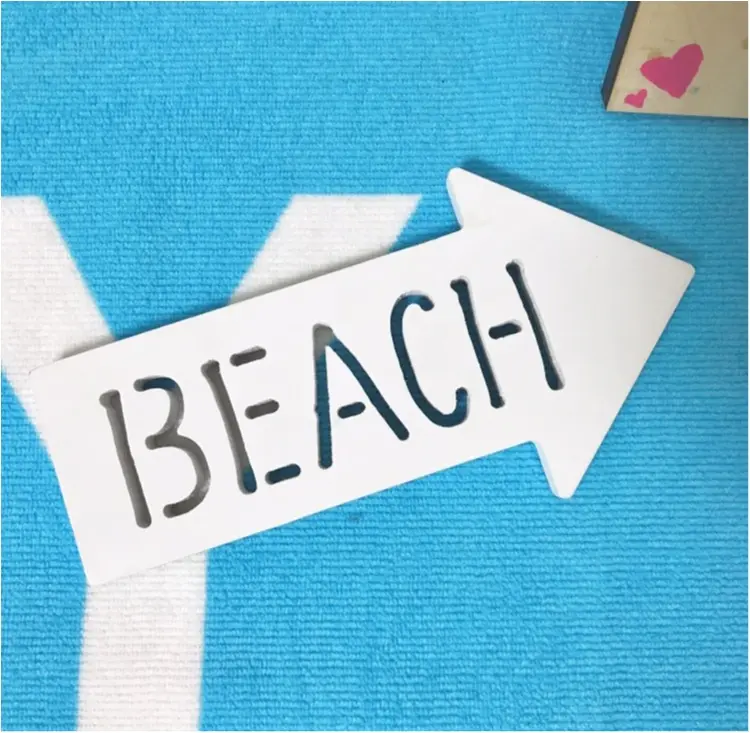 【ITEM】フォトジェニ写真♡!100円ショップのアイテムで、BEACHの写真をもっと可愛く♡PART1_2