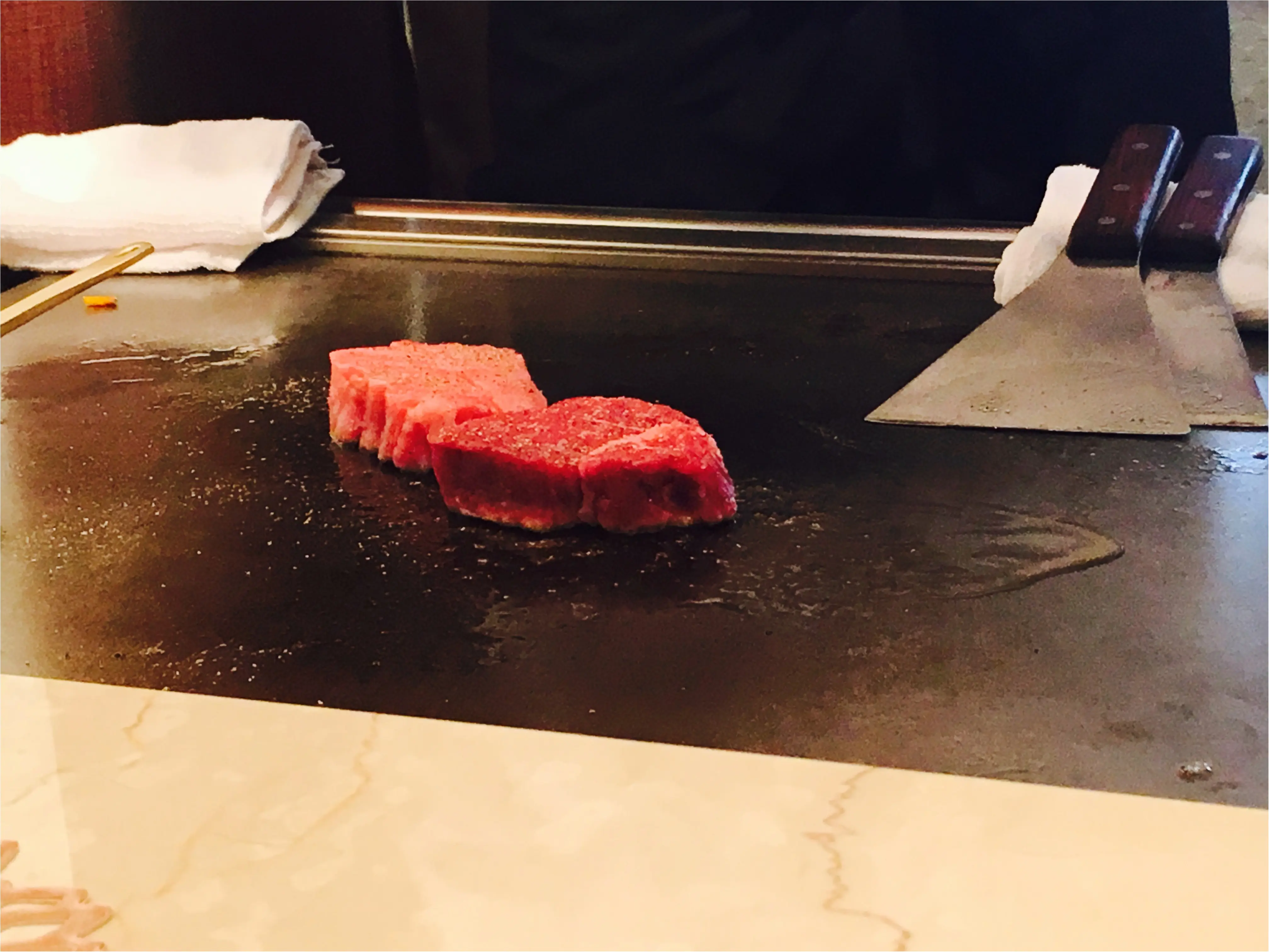 大阪北新地の美味しいステーキ屋さん 鉄板AKIRA _3