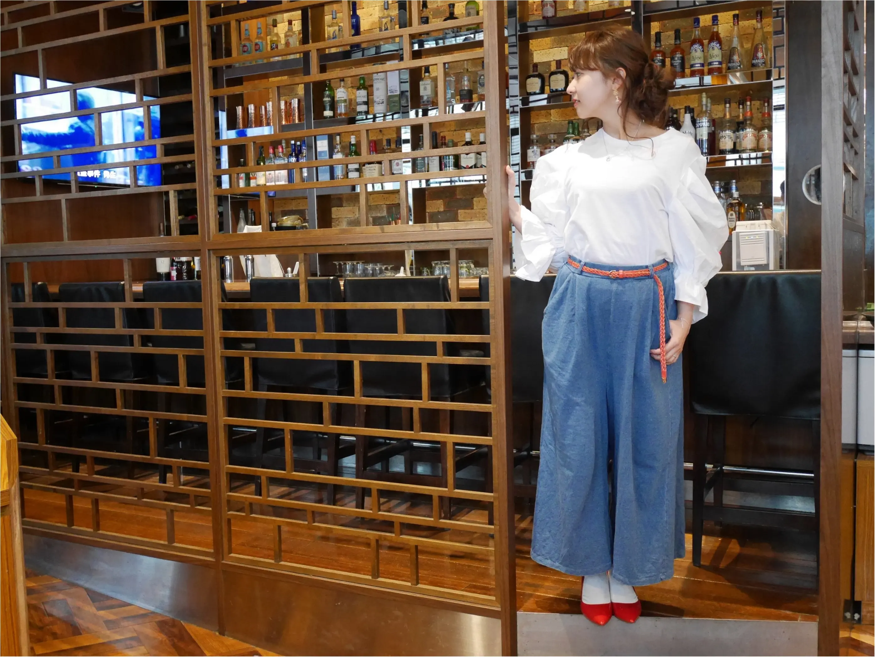 【ZARA】コーデを華やかにしてくれる「赤パンプス」を購入!_6