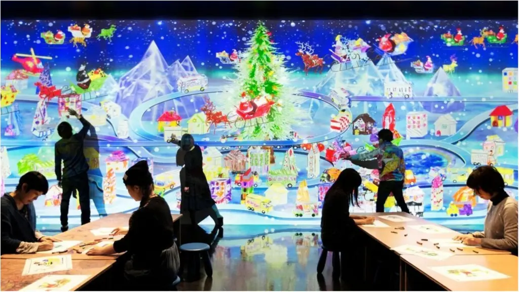 「チームラボ ボーダーレス」がクリスマス仕様に!! お台場に行かなくっちゃ♡_2