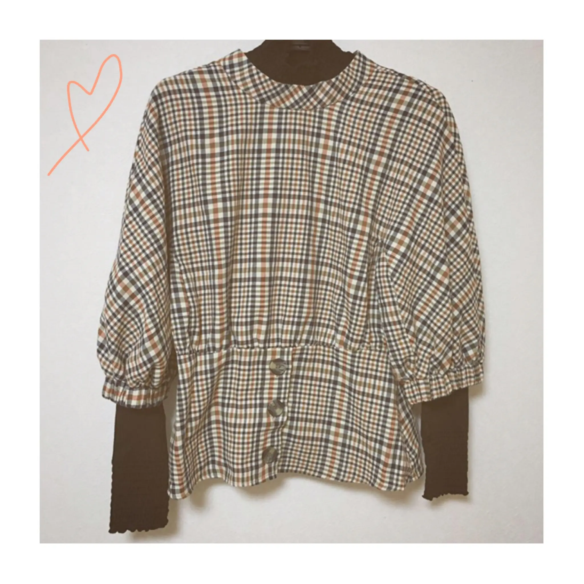 ザラジョ必見❤️《今季もトレンドのバックシャン》【ZARA】のチェック柄トップスがかわいい!_4