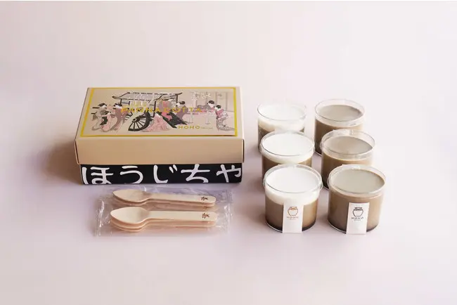 母の日ギフトにおすすめ『HOHO HOJICHA 焙茶専門店』のオンライン限定「焙じ茶パンナコッタセット」