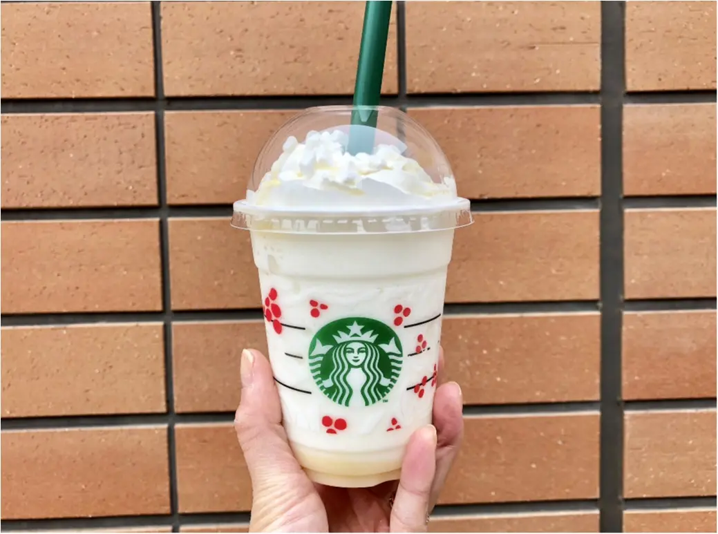 【スタバ】11/22スタート!《ホワイトチョコレートスノーフラペチーノ》ってどんな味?_3