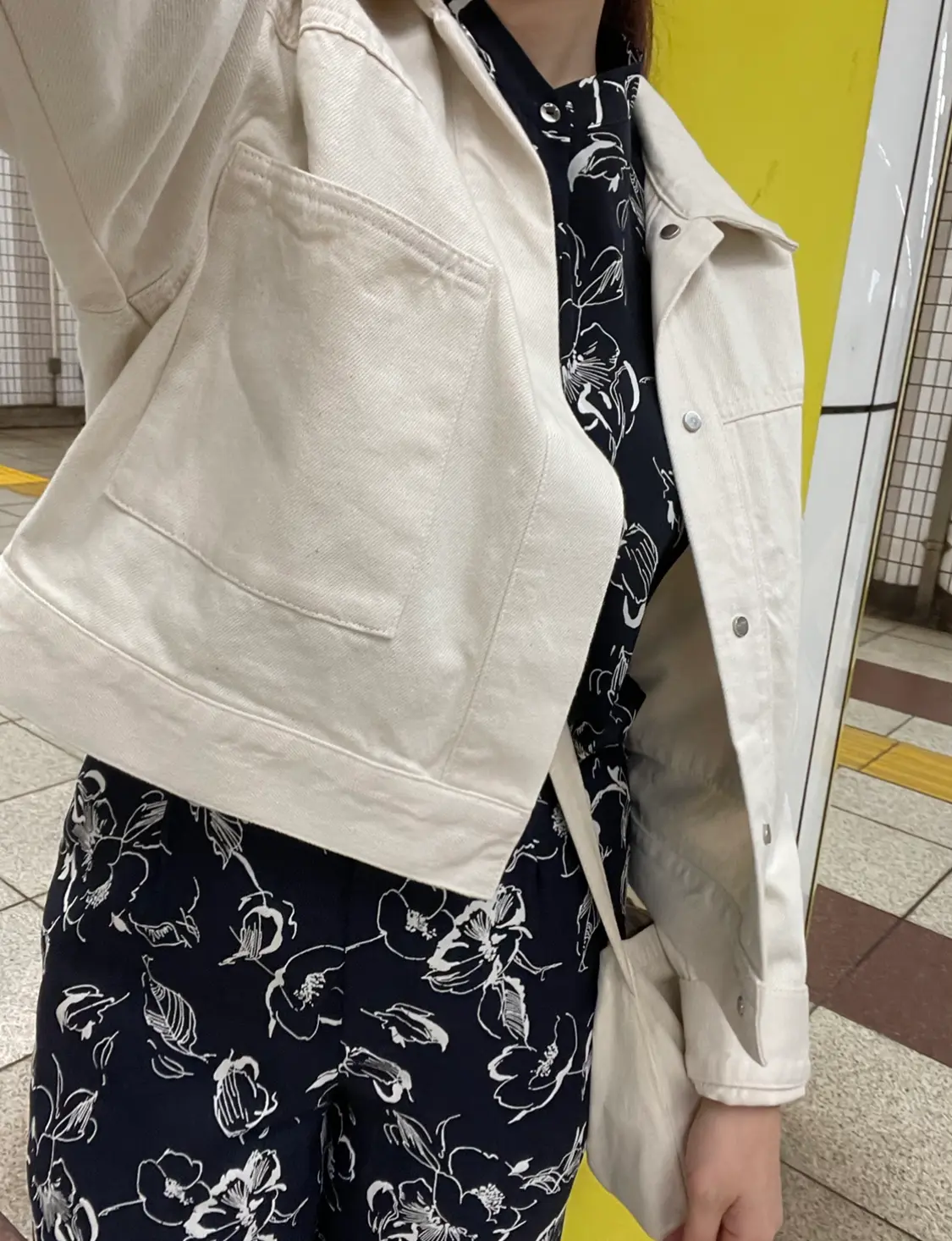 【春服】《uncrave》から待望のデニムシリーズが登場!白ジャケットで爽やかなお出かけコーデ♡_2