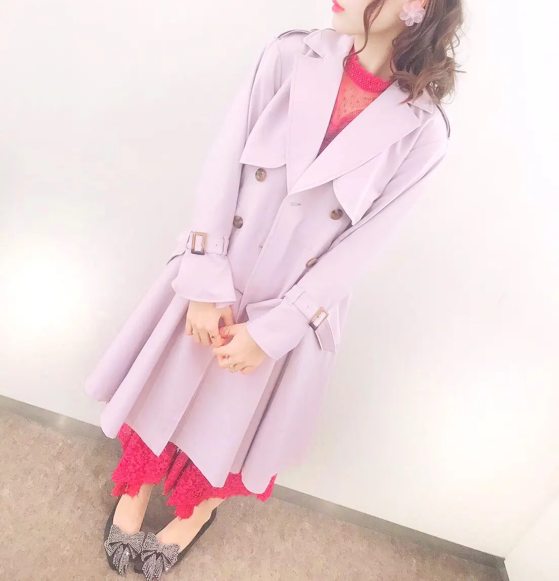 【れいかのヒロインコーデvol.2】シャッターチャンスの多い日はラベンダーとピンクで仕上げて♡_1