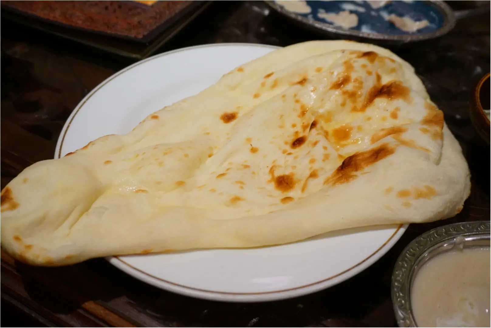 ありえない色の"カレー"が話題‼︎真っ青だけど味は本場インド⁉︎【クリシュナ】の《流氷カリー》を食べてみた♪_3