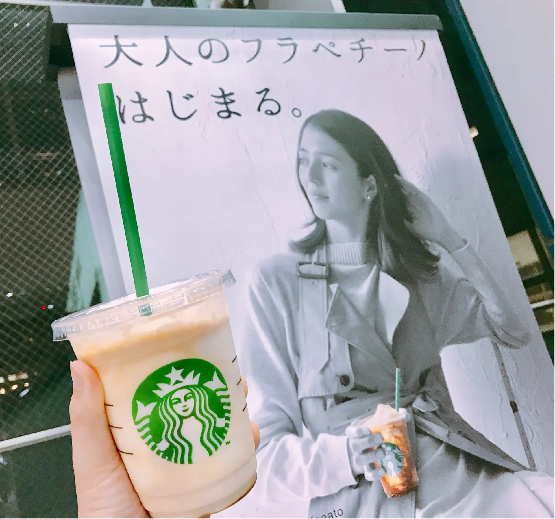 【スタバ】コーヒー好きにはたまらない!スタバ至上最もエスプレッソ感の強い《エスプレッソ アフォガート フラペチーノ》が新登場❤︎なんと今回は全サイズ対応!カロリーが気になる方も◎_1