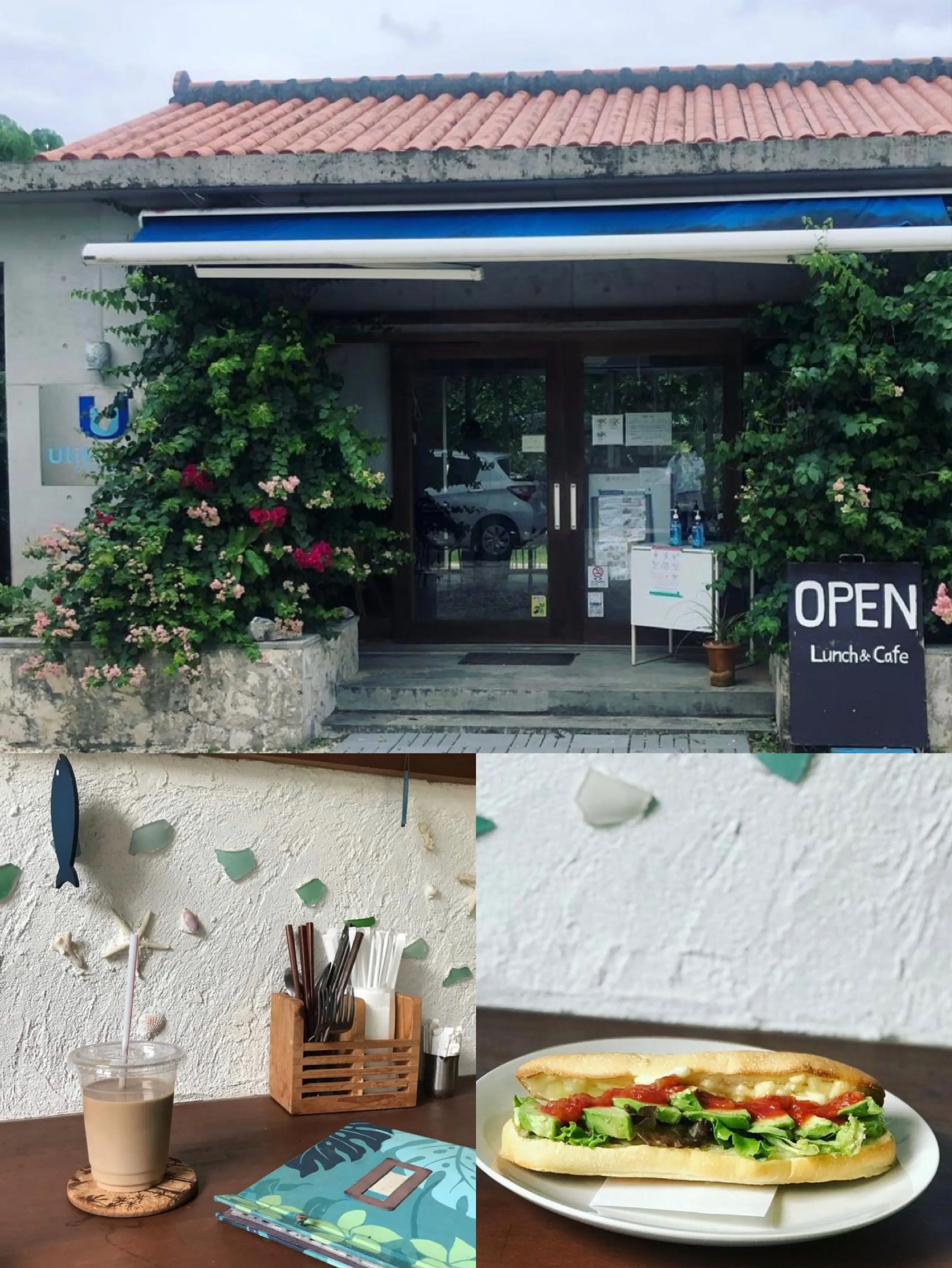 沖縄カフェ ウリウリカフェ UliUliカフェ カフェ 玉取崎展望台