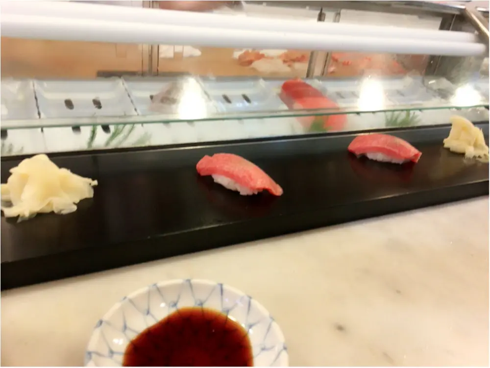 絶品お寿司を築地にて♡_2