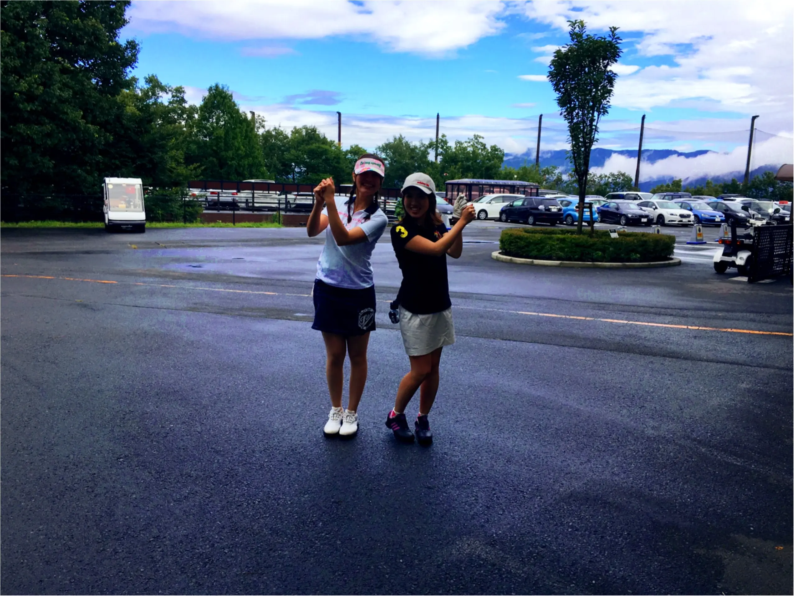 【GOLF】ゴルフでファッションを楽しむ♡秋晴れの中ラウンドしてきました!_2