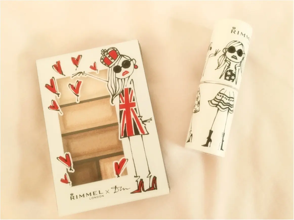 【RIMMEL×三浦大地】コラボ限定デザインアイシャドウ&リップがとにかく可愛くて使える♡*_1