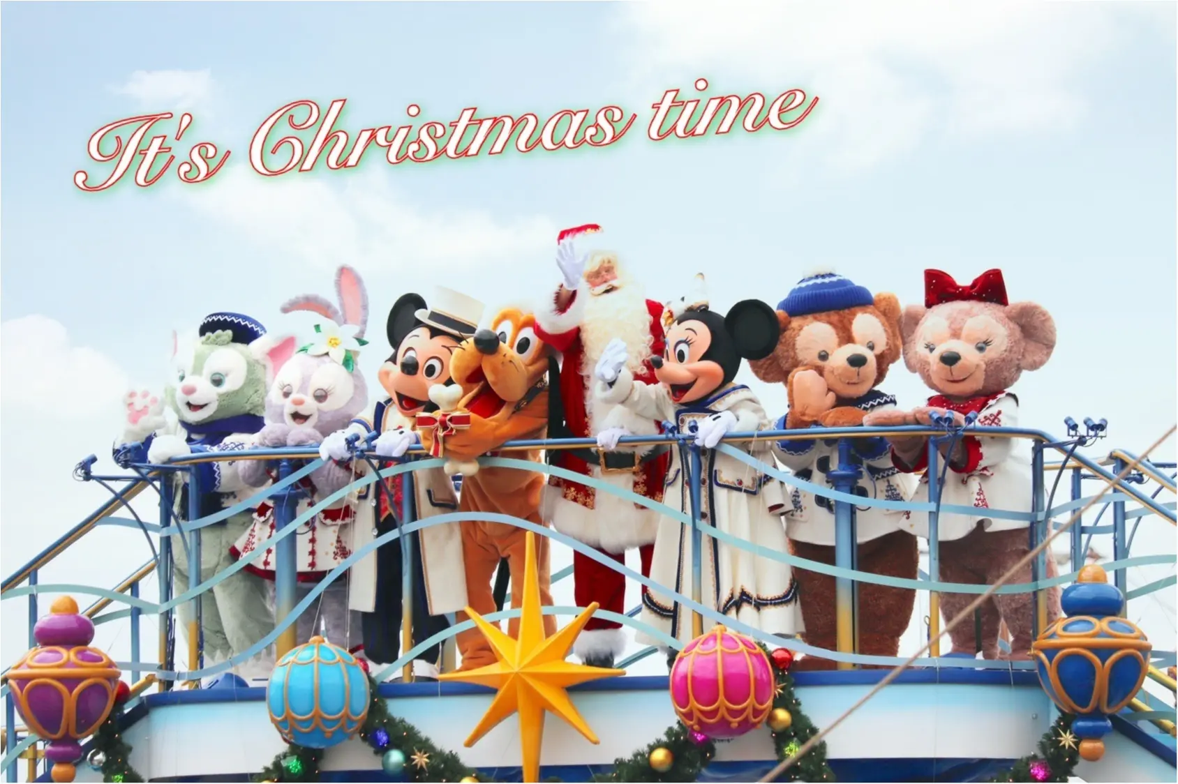 ▷【東京ディズニーリゾート】ファンが大興奮☆TDS New show『It's Christmas time』_2