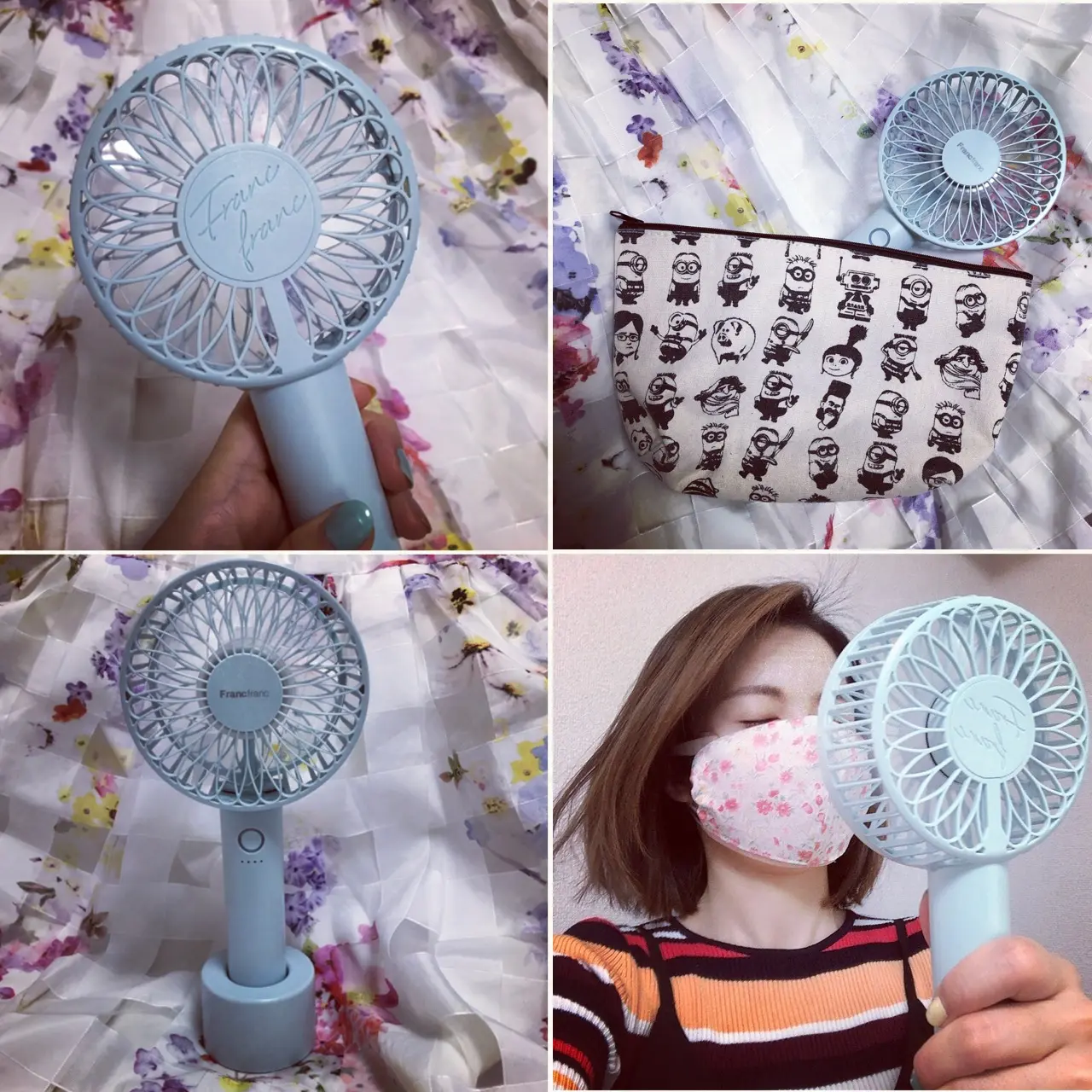ついにハンディ扇風機デビュー!暑い夏はFrancfrancの"フレ ハンディファン"で乗り切ろう♡_3