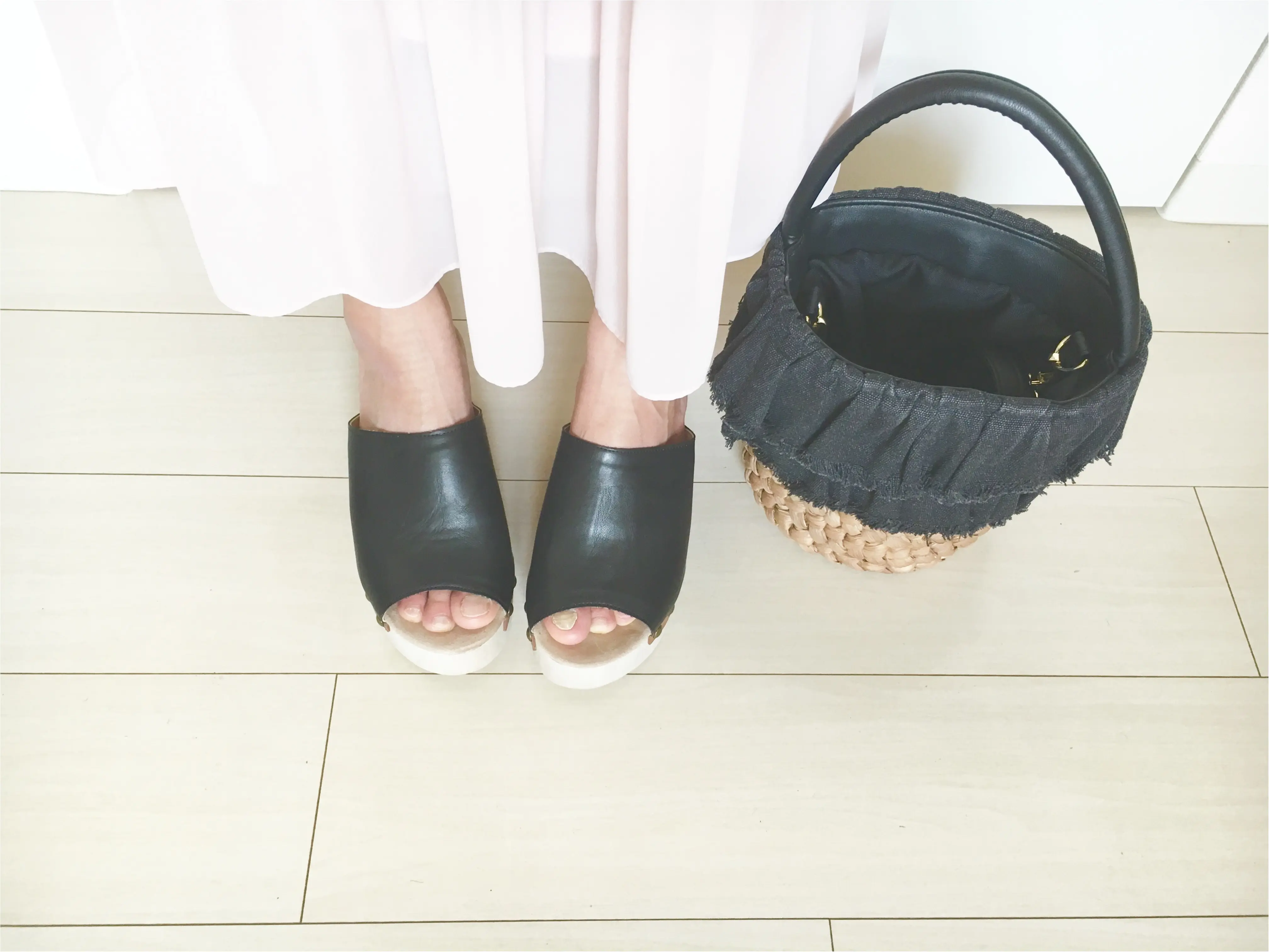 【ユニクロ】揺れ感が可愛すぎる❤️待ちに待った《春色スカート》は買うなら今がオススメ!_6