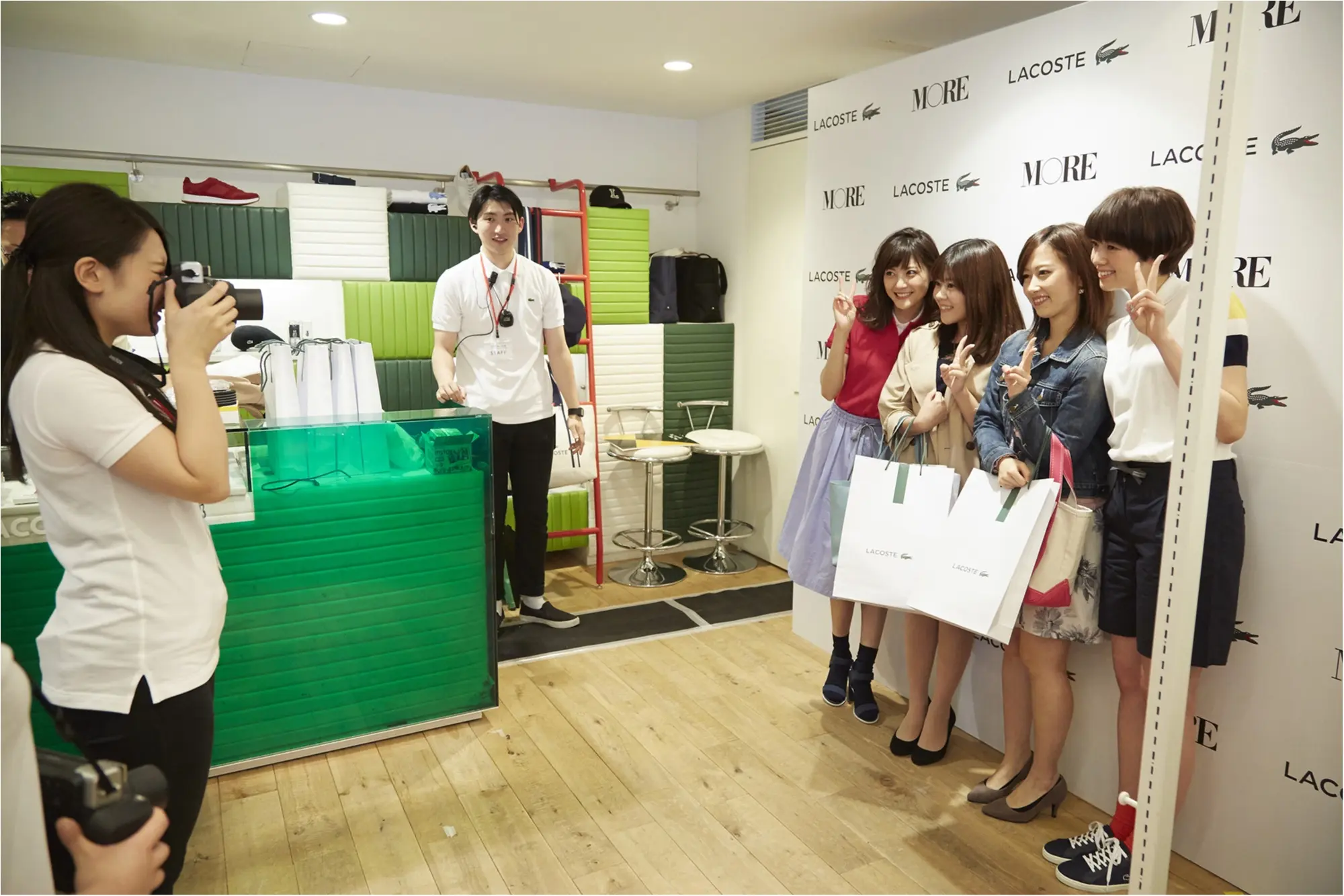 佐藤ありさ・佐藤栞里が1日店長に!ラコステのイベント・レポート♪_16