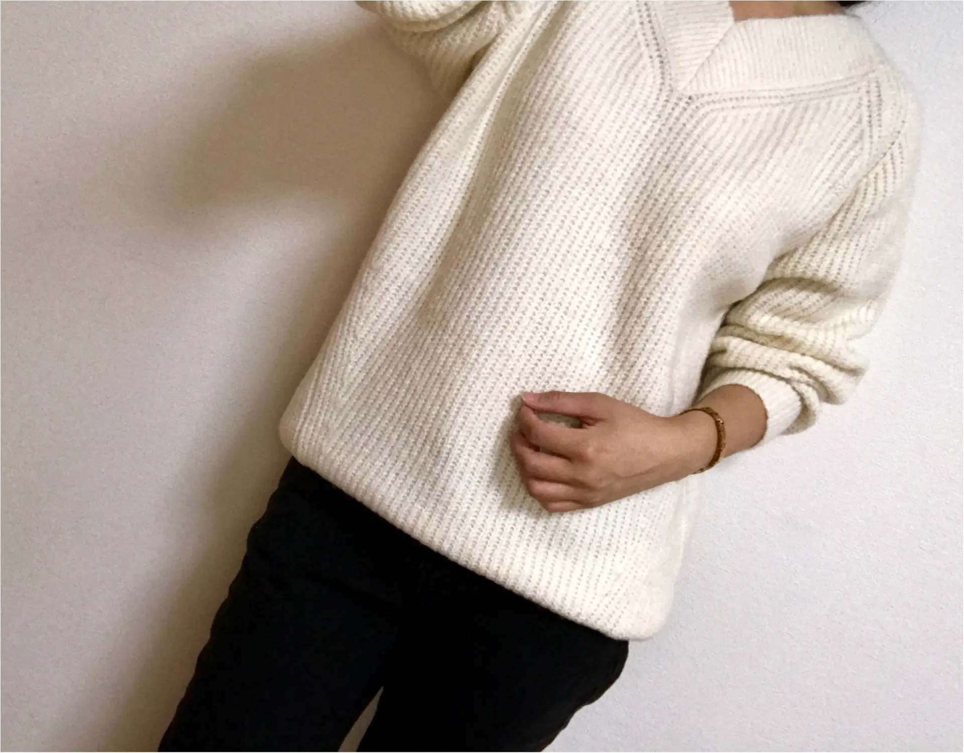 【GU】今季絶対外せない!旬シルエット《オーバーサイズニット》の人気がすごい♡_5