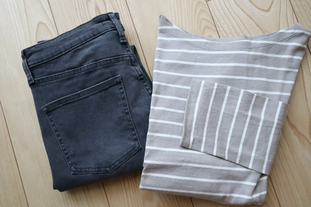 《新たな神デニム⁈❤️》【UNIQLO】で買い足したグレーデニムが可愛すぎる☻_3