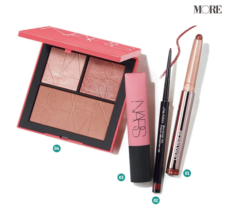 『ローラ メルシエ ジャパン』キャビアスティック アイカラー R5　『SHISEIDO』マイクロライナーインク 10など