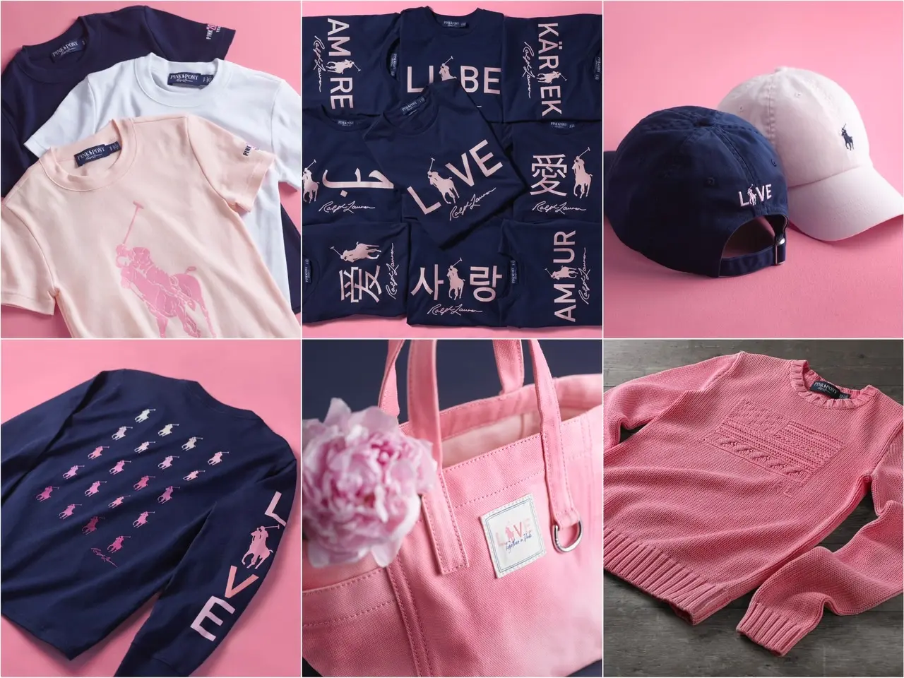 ラルフ ローレン のがんと闘う慈善プログラム Pink Pony 年目 アパレルコレクションの注目は 愛 Tシャツ ファッション コーディネート 代 Daily More