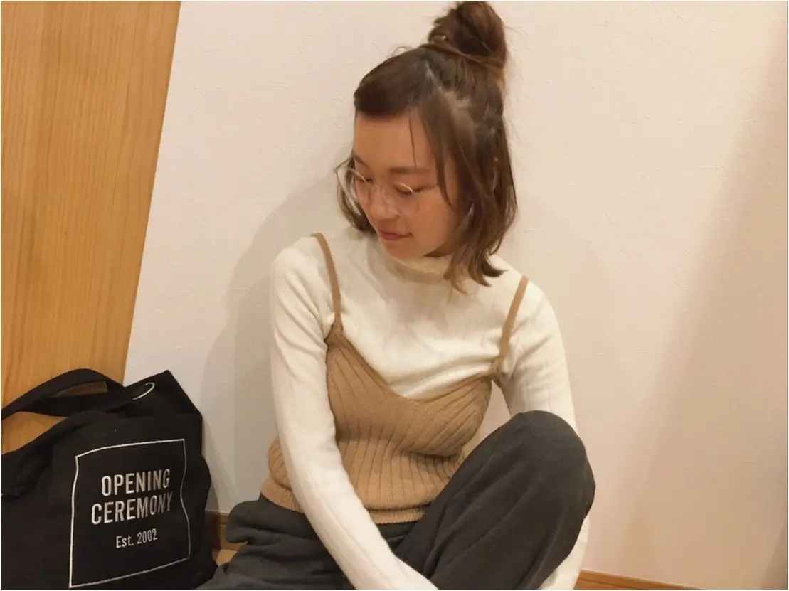 ★【DHOLIC】ハイネックリブTシャツをON・OFFで着回し!コーデ2パターンご紹介❤️_2