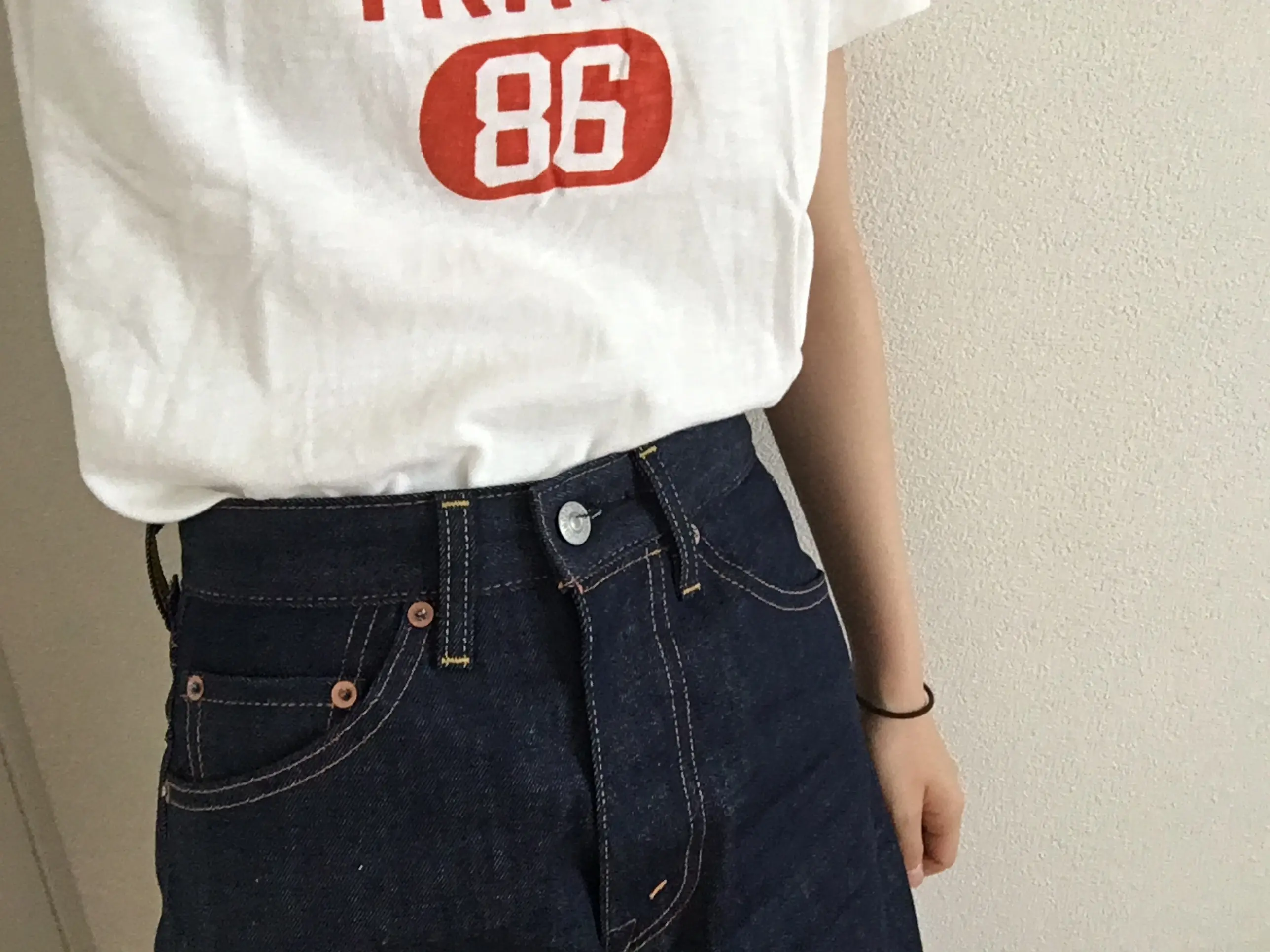 ★《Levis701》ハイウエストデニムをget☆履き心地と可愛いポイントはここだっ!!_2