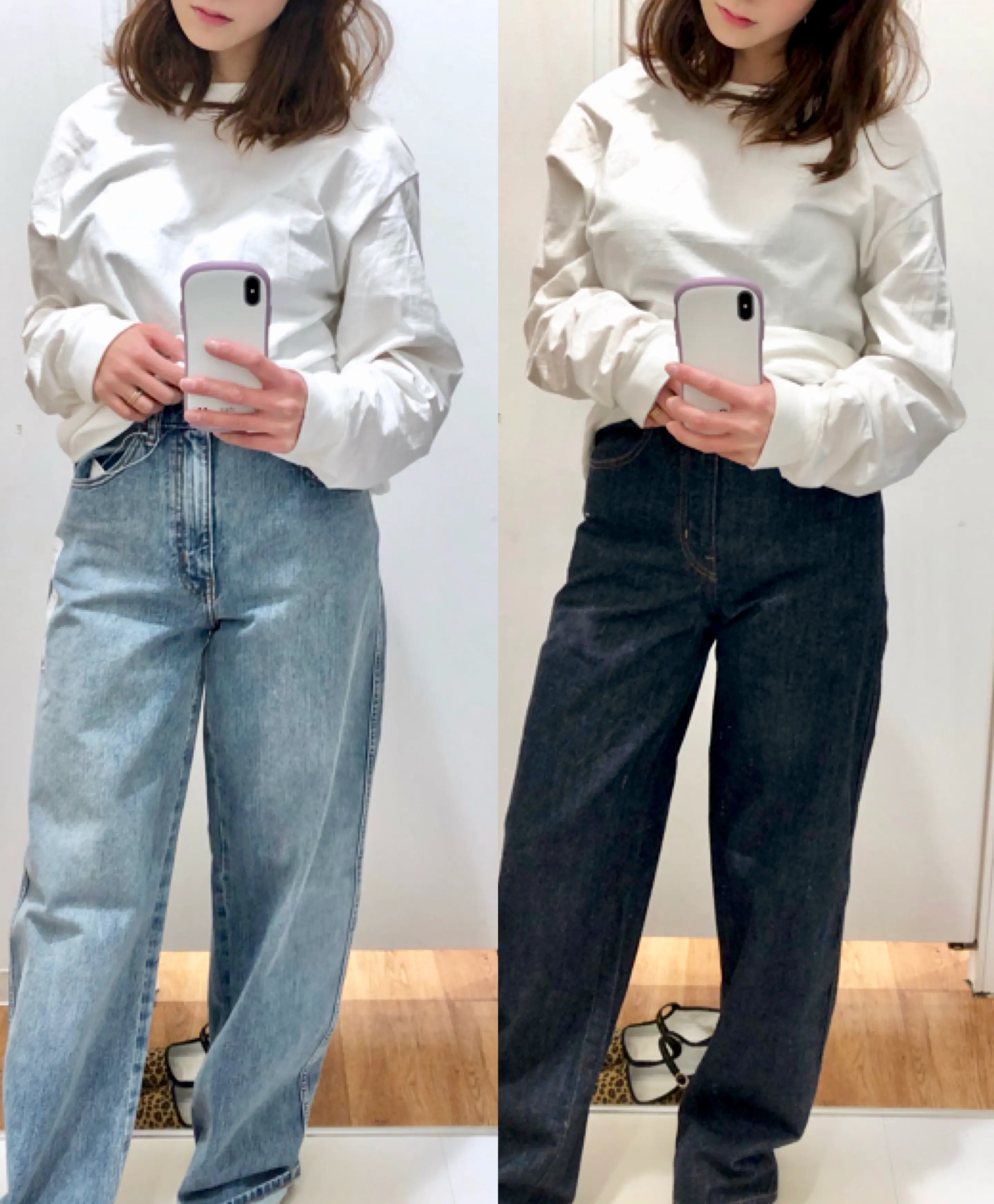 《噂のuniqloUジーンズよりすごい⁈》超脚長に見えるプチプラデニムはこれだ❤️_1