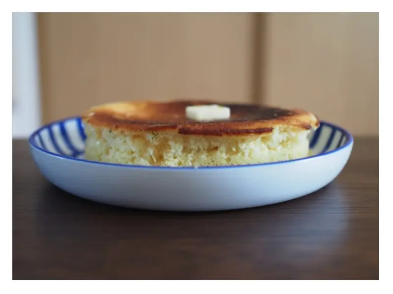 いつもの工程を1つ変えるだけ。cafeみたいな厚くてふわふわホットケーキがお家で食べられる(412あみ)_6