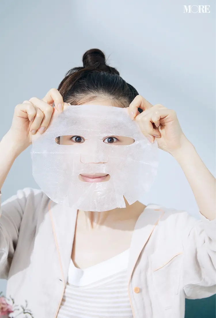 田中みな実さんがハマってる最新美容「乳液仮面返し」とは⁉ 自分史上最高のふっくら肌になれるシートマスクの使い方♡ _4