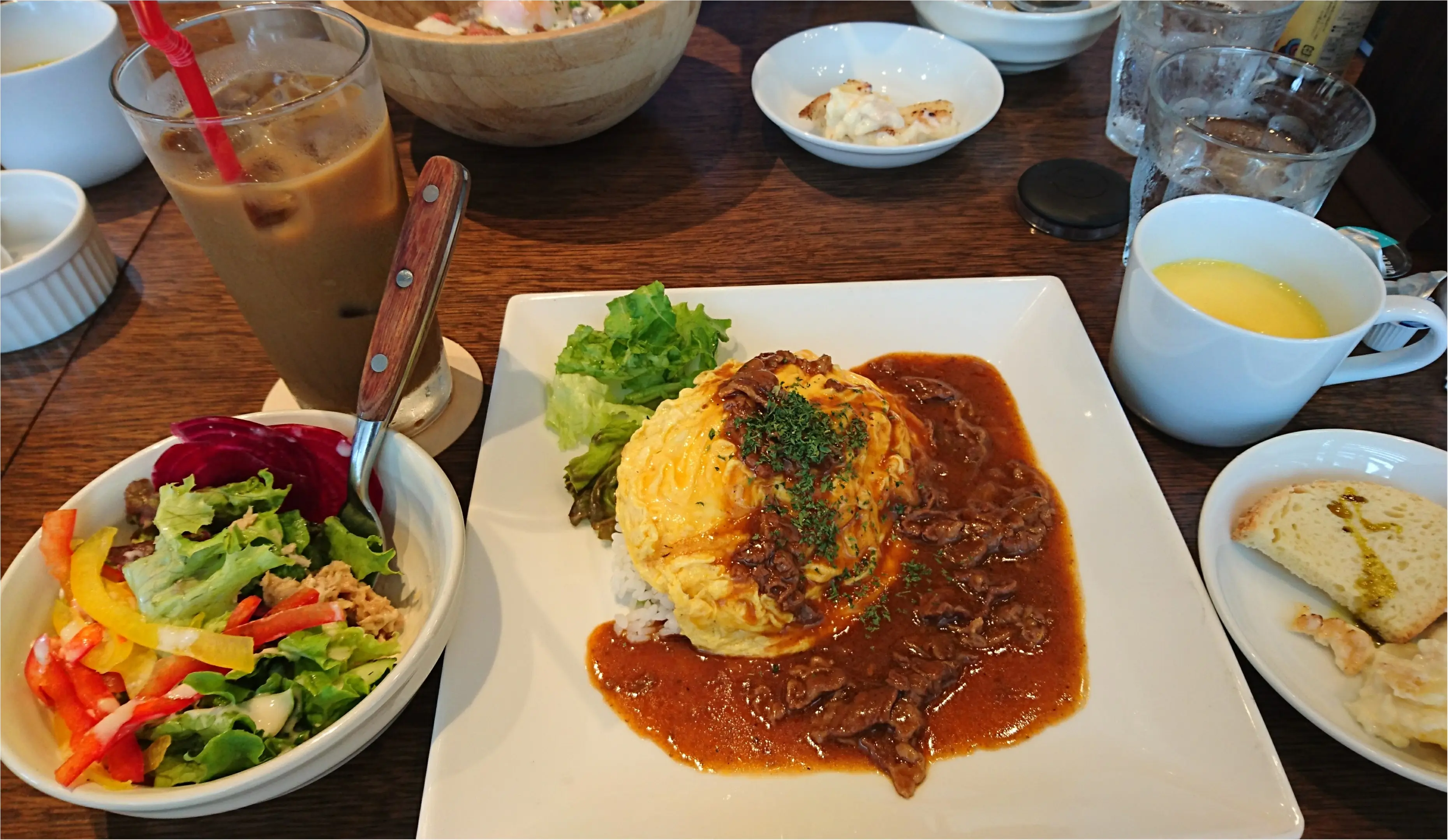 【ランチ】ふわとろオムライスが絶品\(^^)/_2