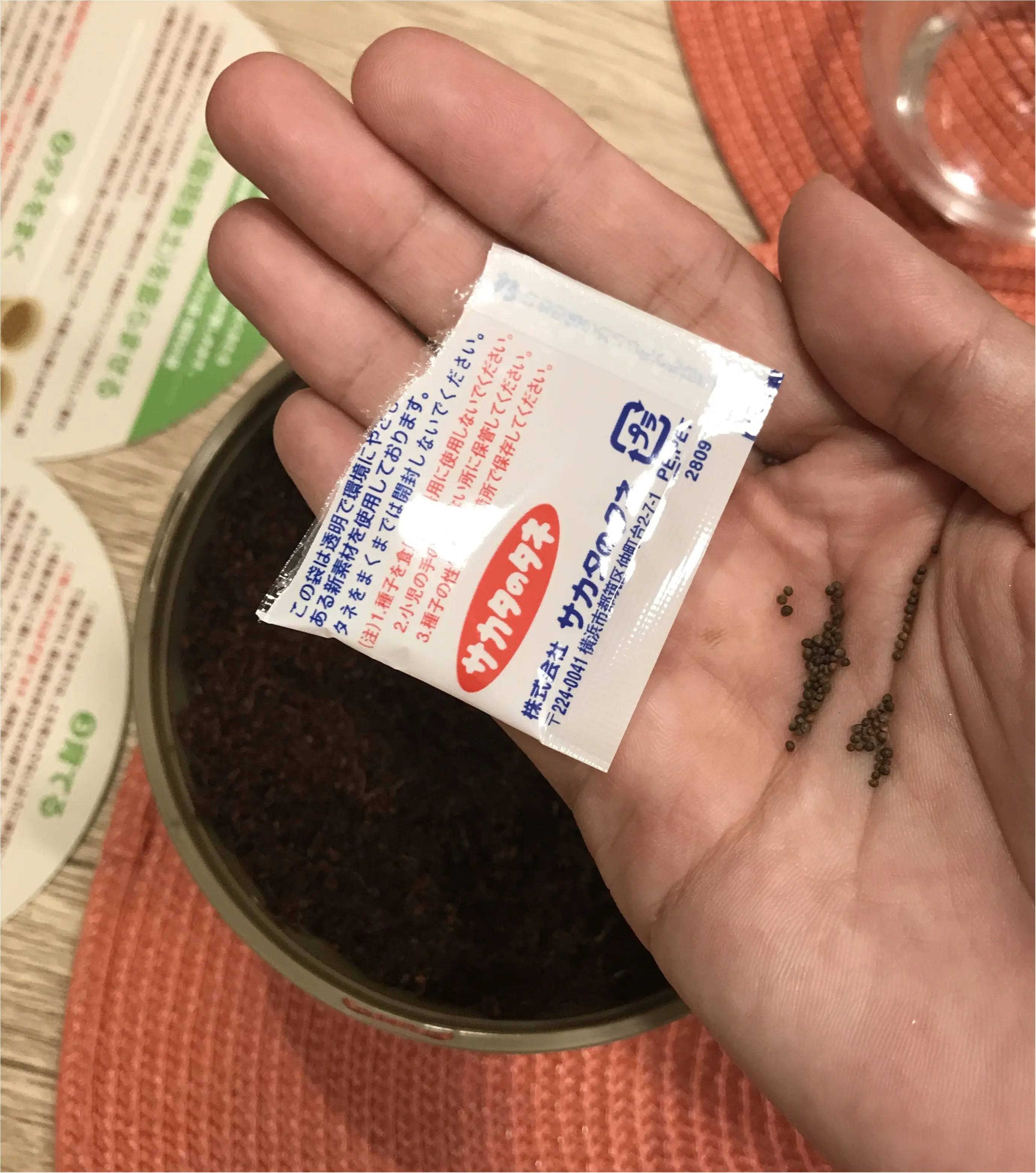 【life】コンビニで売っていた〇〇を試してみます!プチ家庭菜園デビュー!!_5
