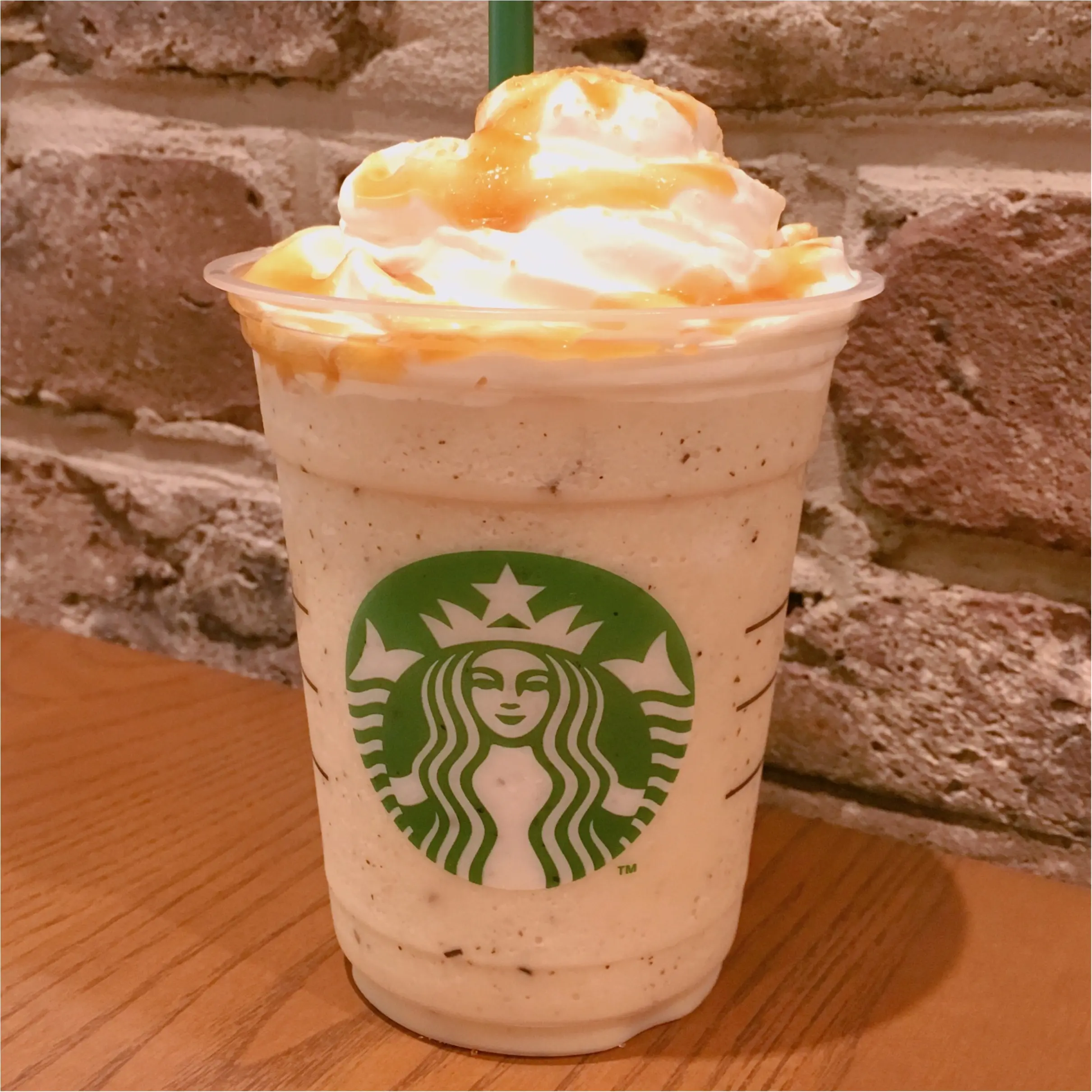 【10月1日まで】秋に飲みたい♡期間限定のほうじ茶クリームフラペチーノwithキャラメルソースが登場 ♡♡_3