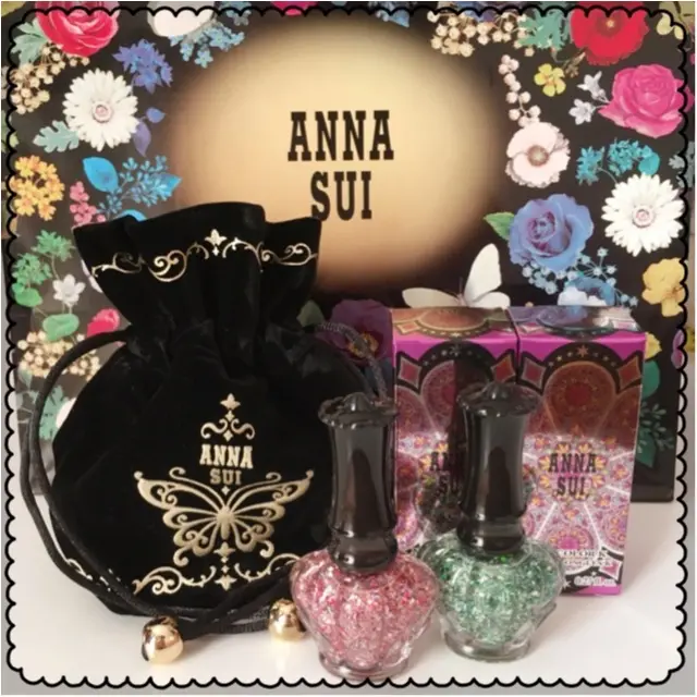 【期間限定】《ANNA SUI》からhappyな《ネイルキット》が登場中♡_1