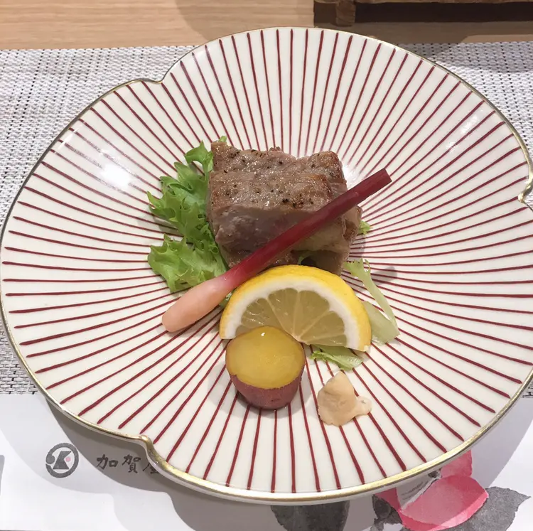 【金沢旅行】加賀屋旅館での夕食_8