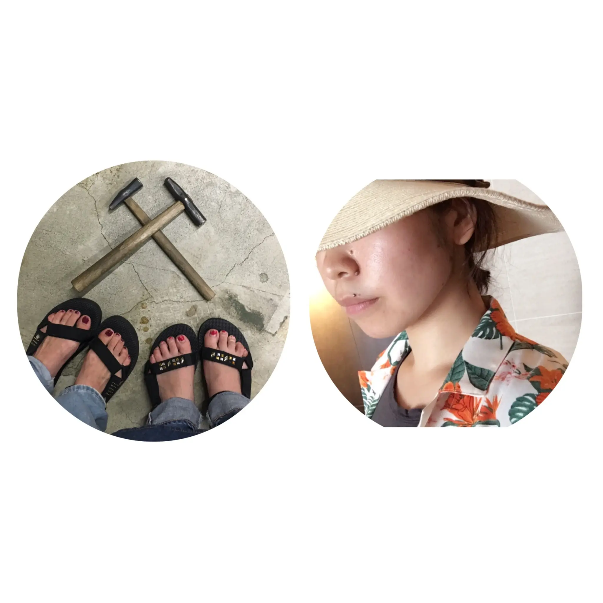 《ひとつ取り入れると一気に夏コーデに大変身♡》ストローハットとTevaが大活躍の夏コーデ✳︎_1
