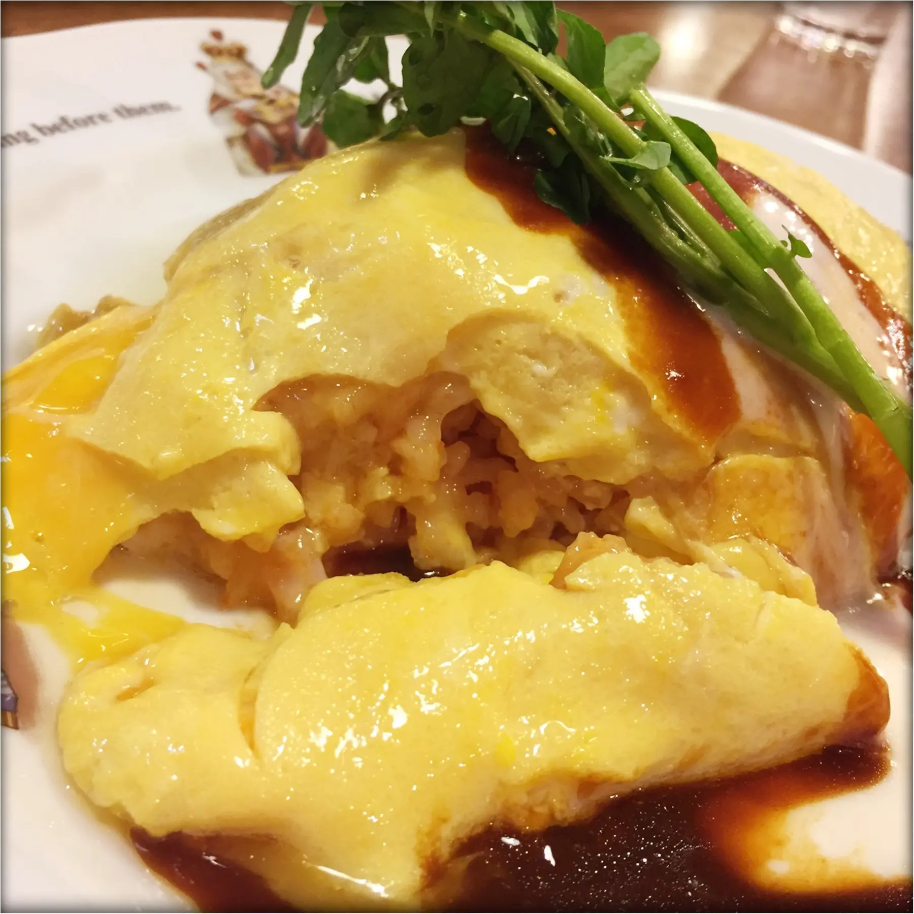 …ஐ 絶品ふわとろオムライス♥️数々の雑誌に取り上げられる老舗店【RAKERU】のランチレポ♪ ஐ¨_2
