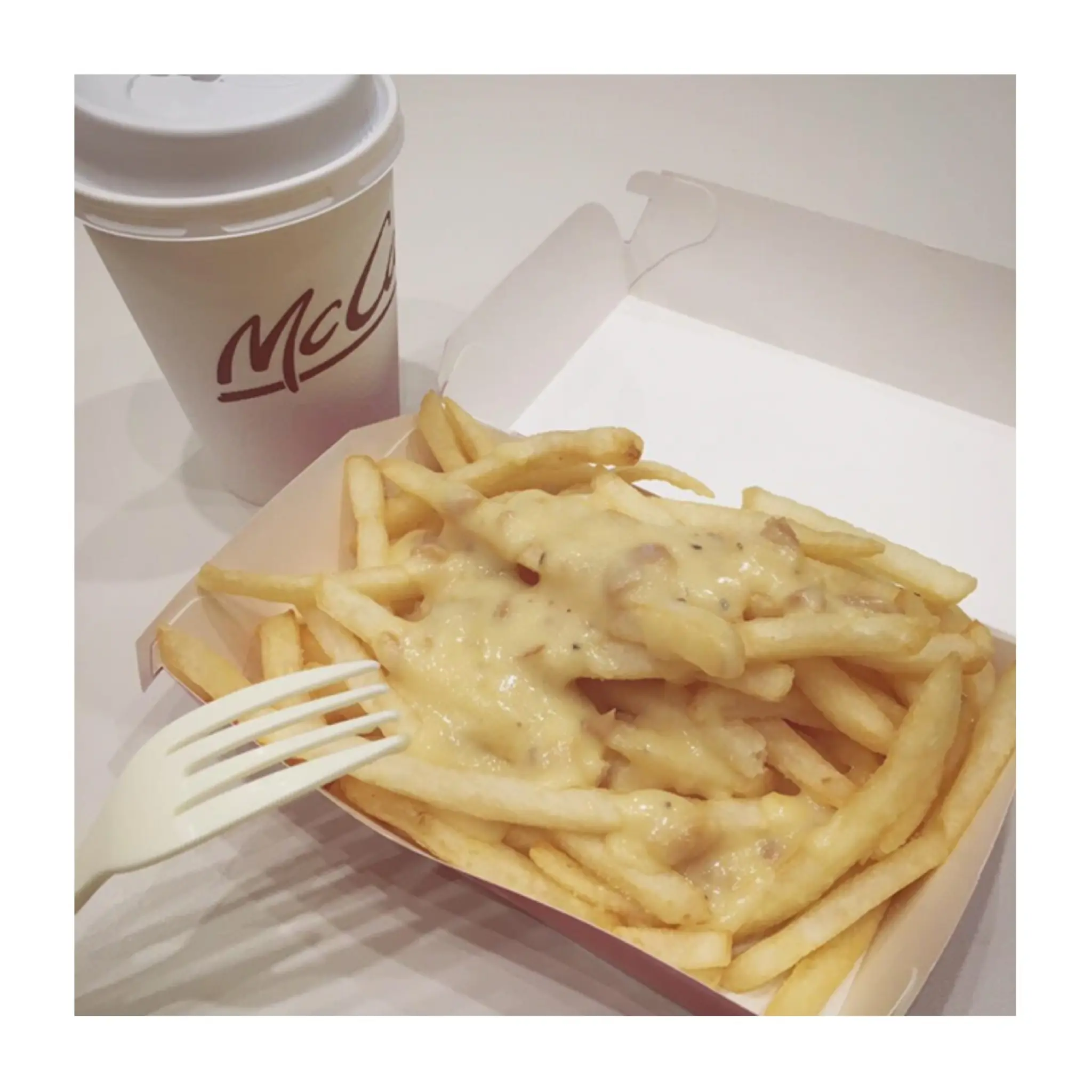 《本日10/19から期間限定発売❤️》【マクドナルド】ポテト×カルボナーラソースの#カケテミーヨが美味❤︎_3