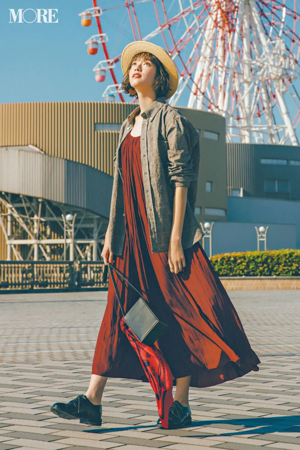 キャミワンピ特集《2019夏》- カジュアルで女っぽい! 20代におすすめのキャミワンピースコーデまとめ_5