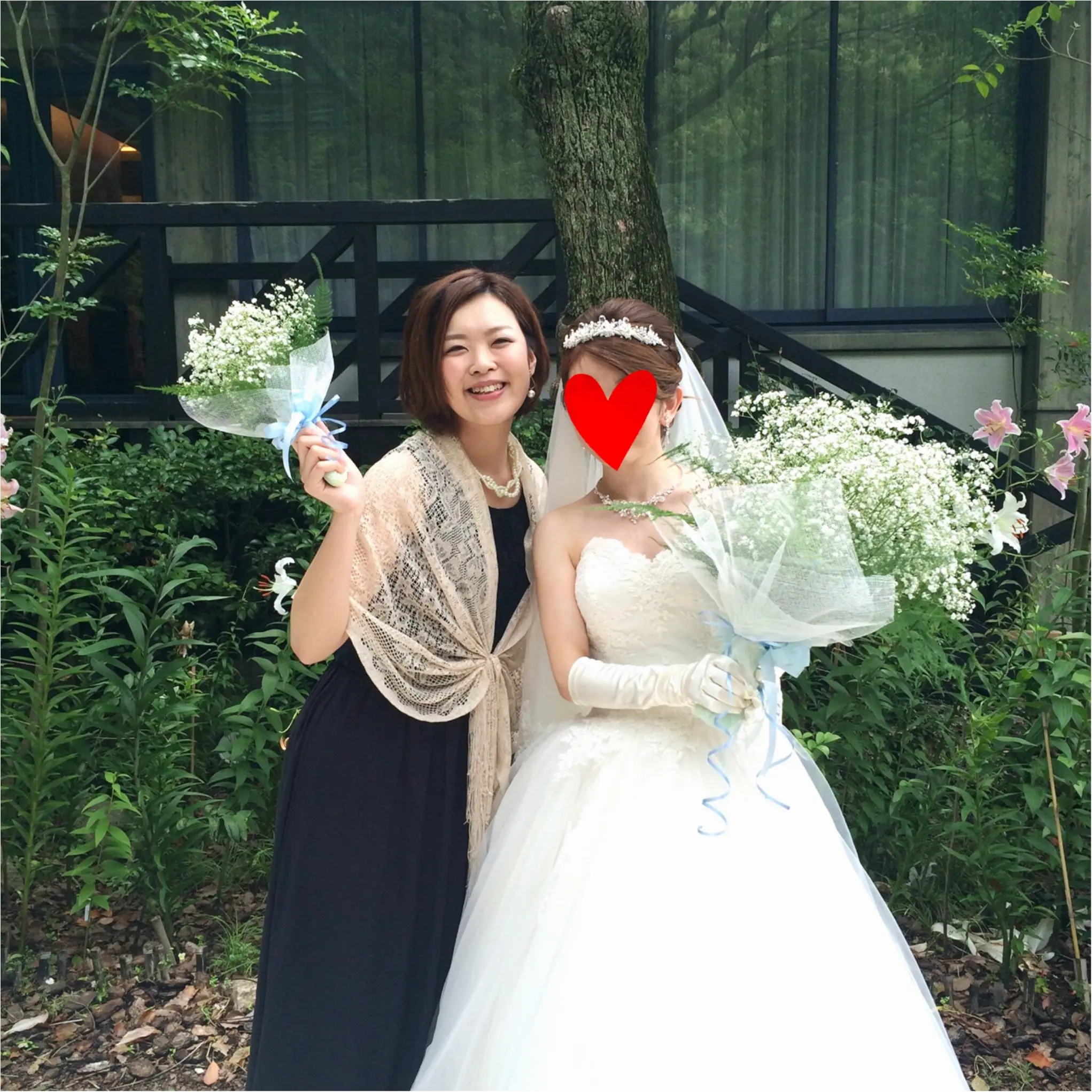 ▶︎▷wedding♡二次会幹事!前回作成したペーパーファンを使って飾り付け♪レポ_9