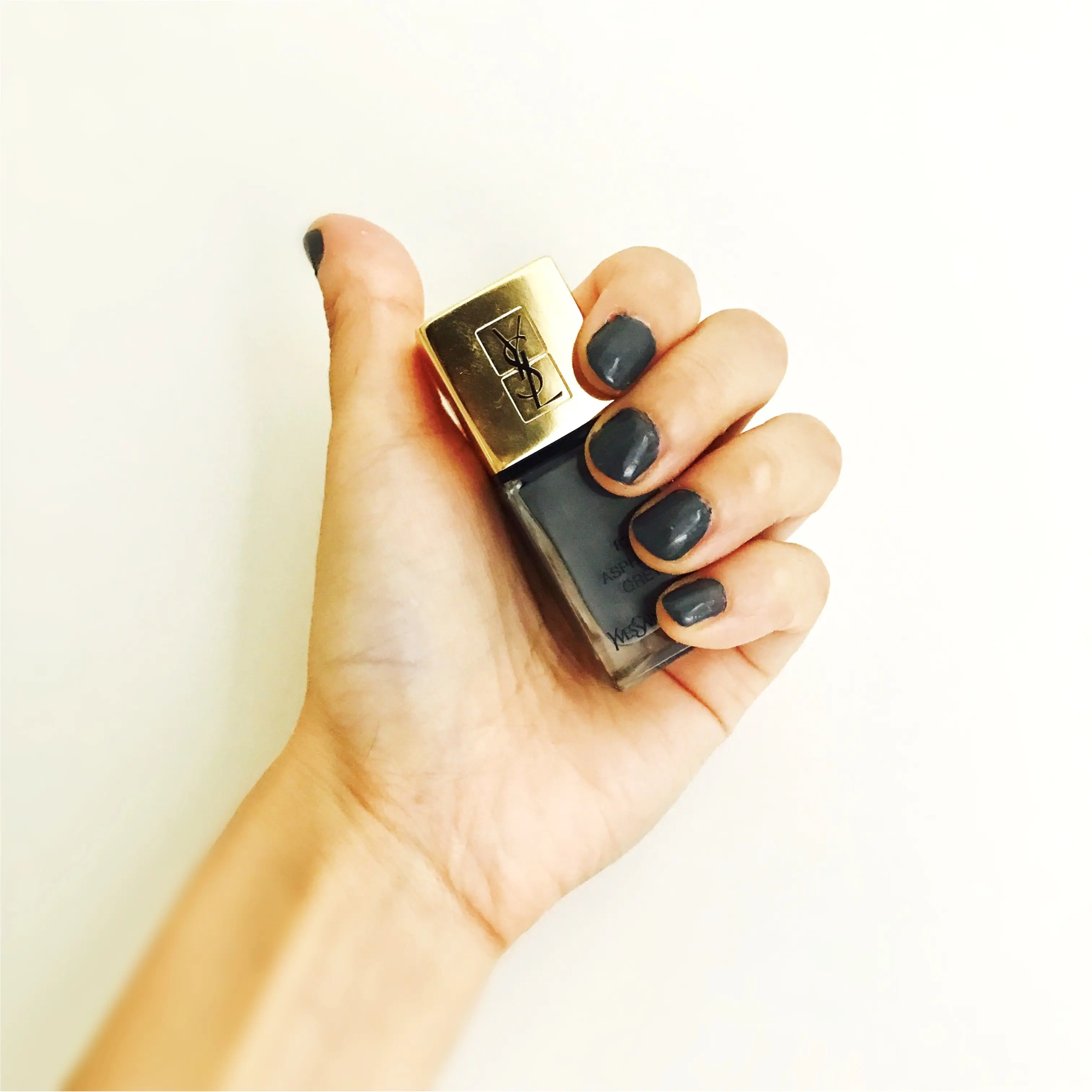 【秋ネイル】YSLのグレーでこっくりセルフネイルが可愛い♡♡♡_3