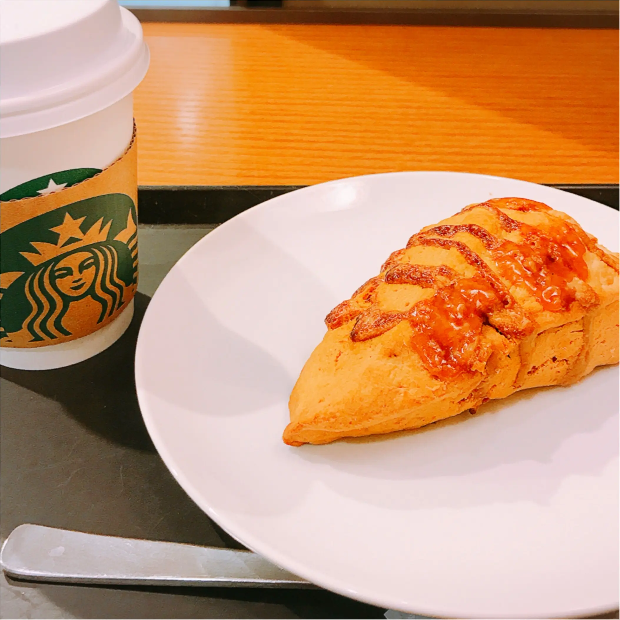 もう食べた?コーヒーと相性抜群♡スタバの新作スコーン《キャラメルトフィー》_3