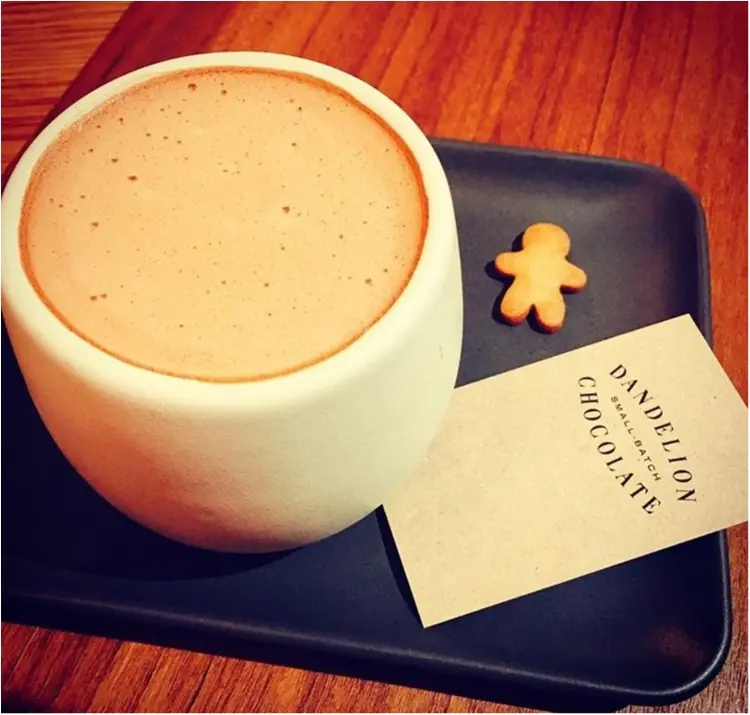 《サンフランシスコからやってきた注目のチョコレート工房♡》カカオ豆本来の味が楽しめるダンデライオンの絶品ホットチョコレートドリンク♡_6