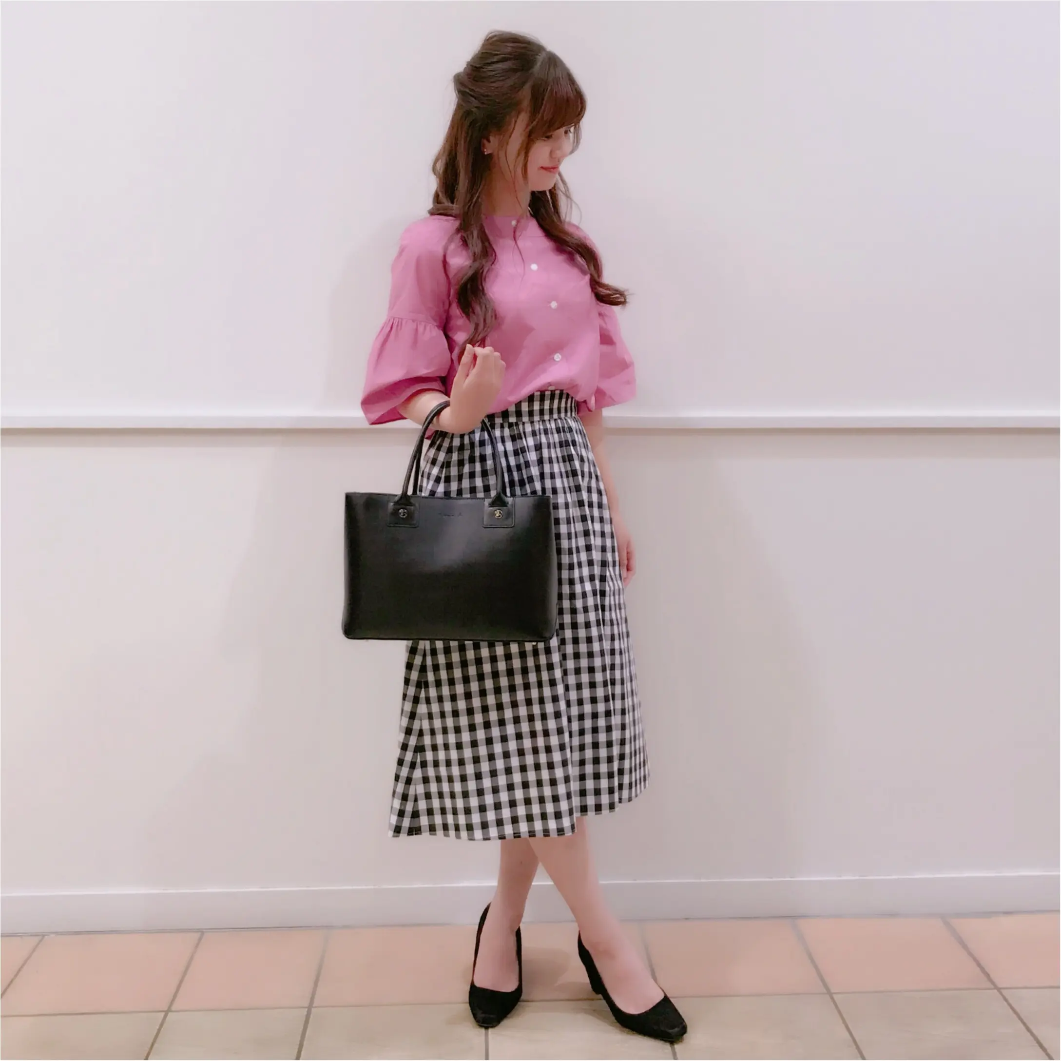 組曲×MOREコラボのセットアップが着回し力抜群で可愛すぎる❤︎_1